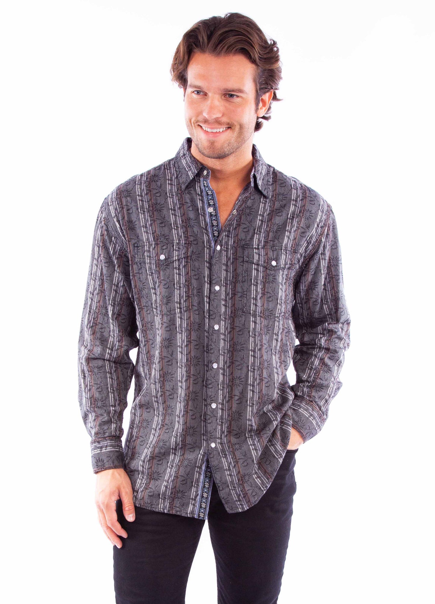 Dobby Stripe Signature Shirt - PS-337