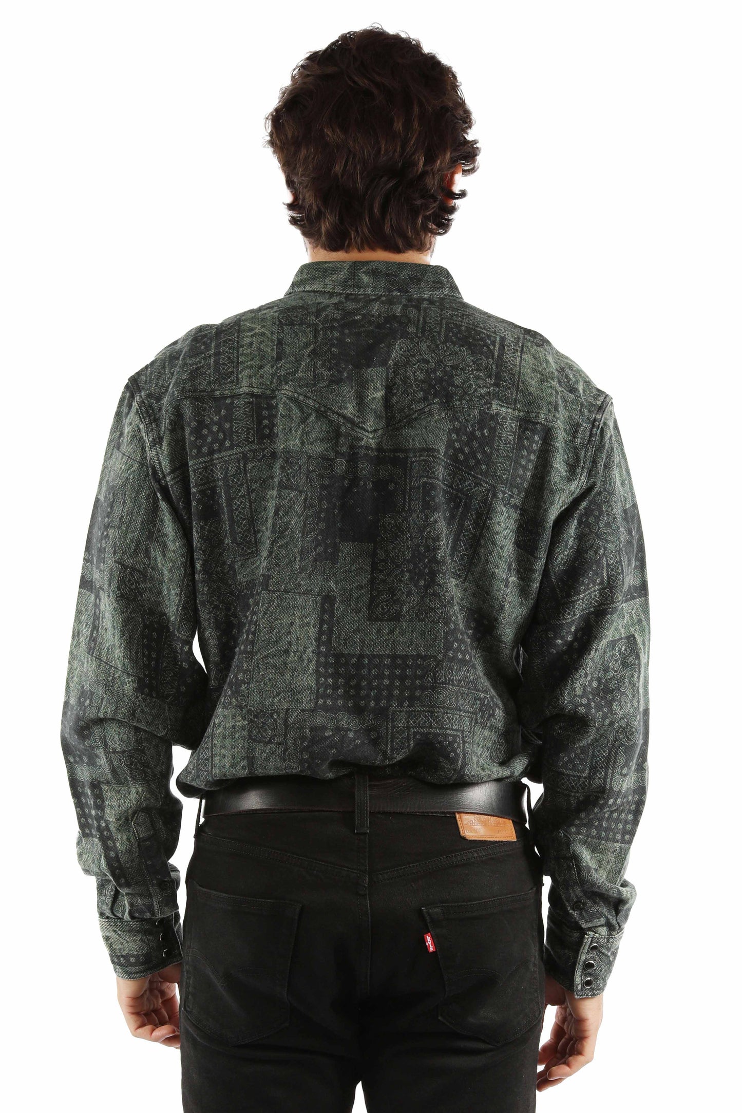 Signature Washed Printed Shirt - PS-345