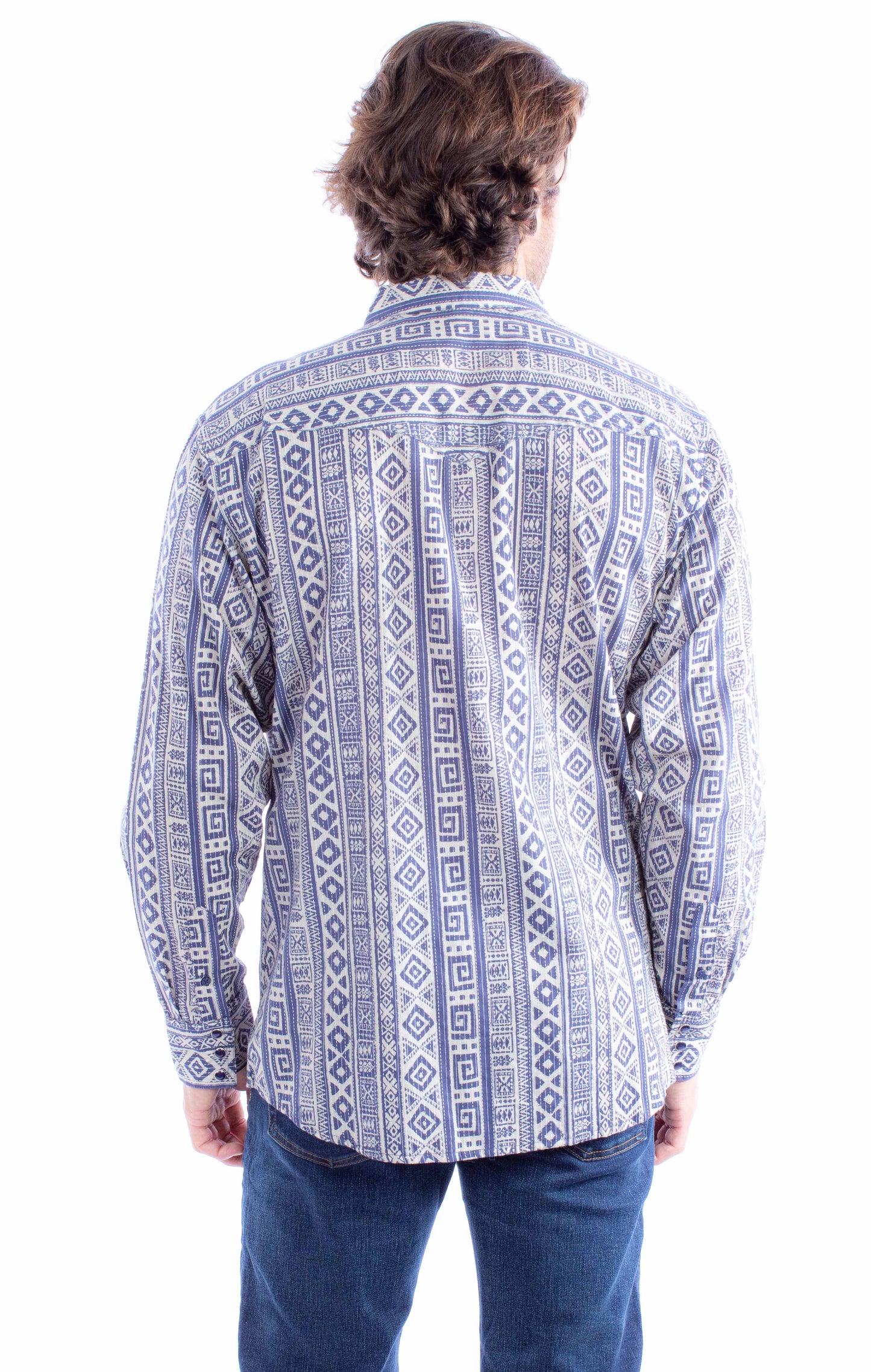 Printed Kantha Signature Shirt - PS-351