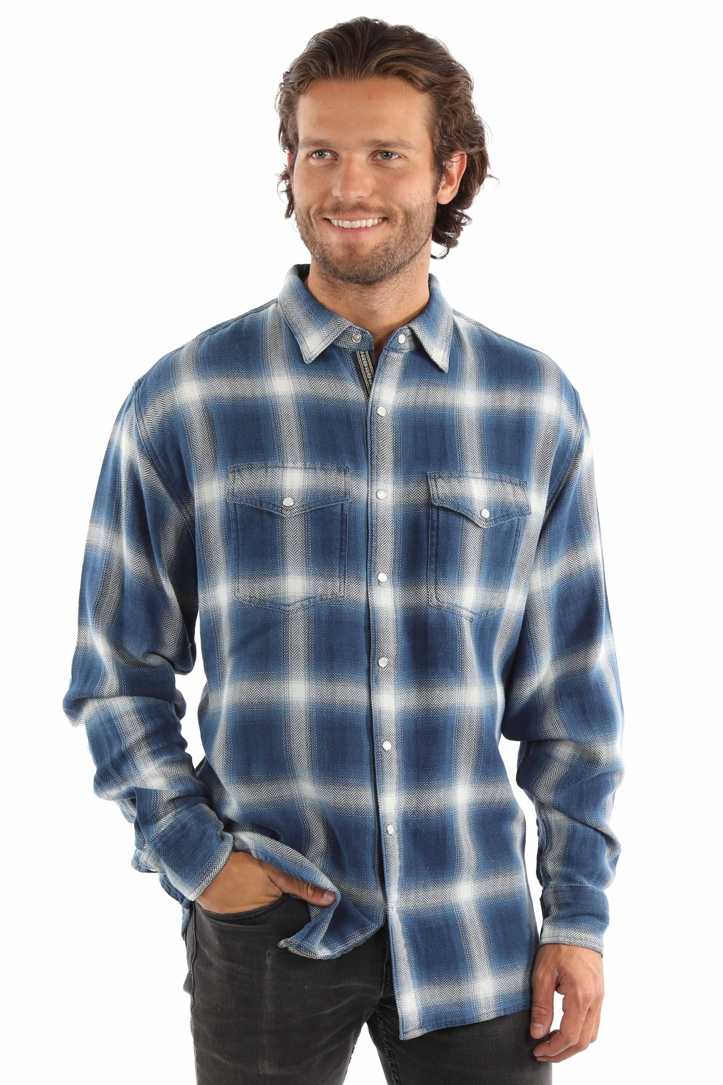 Herringbone Check Weave Signature - PS-354