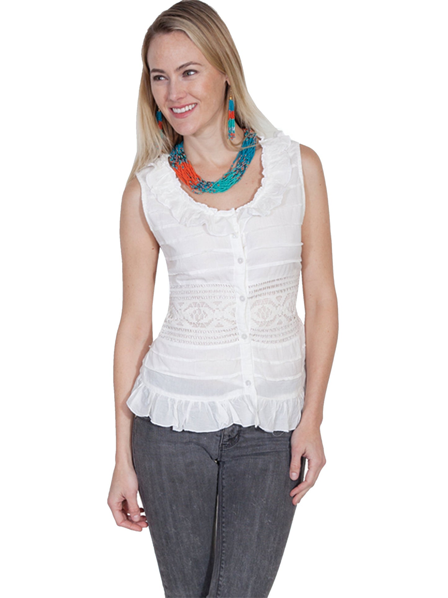 Camisole W/crochet - PSL-135