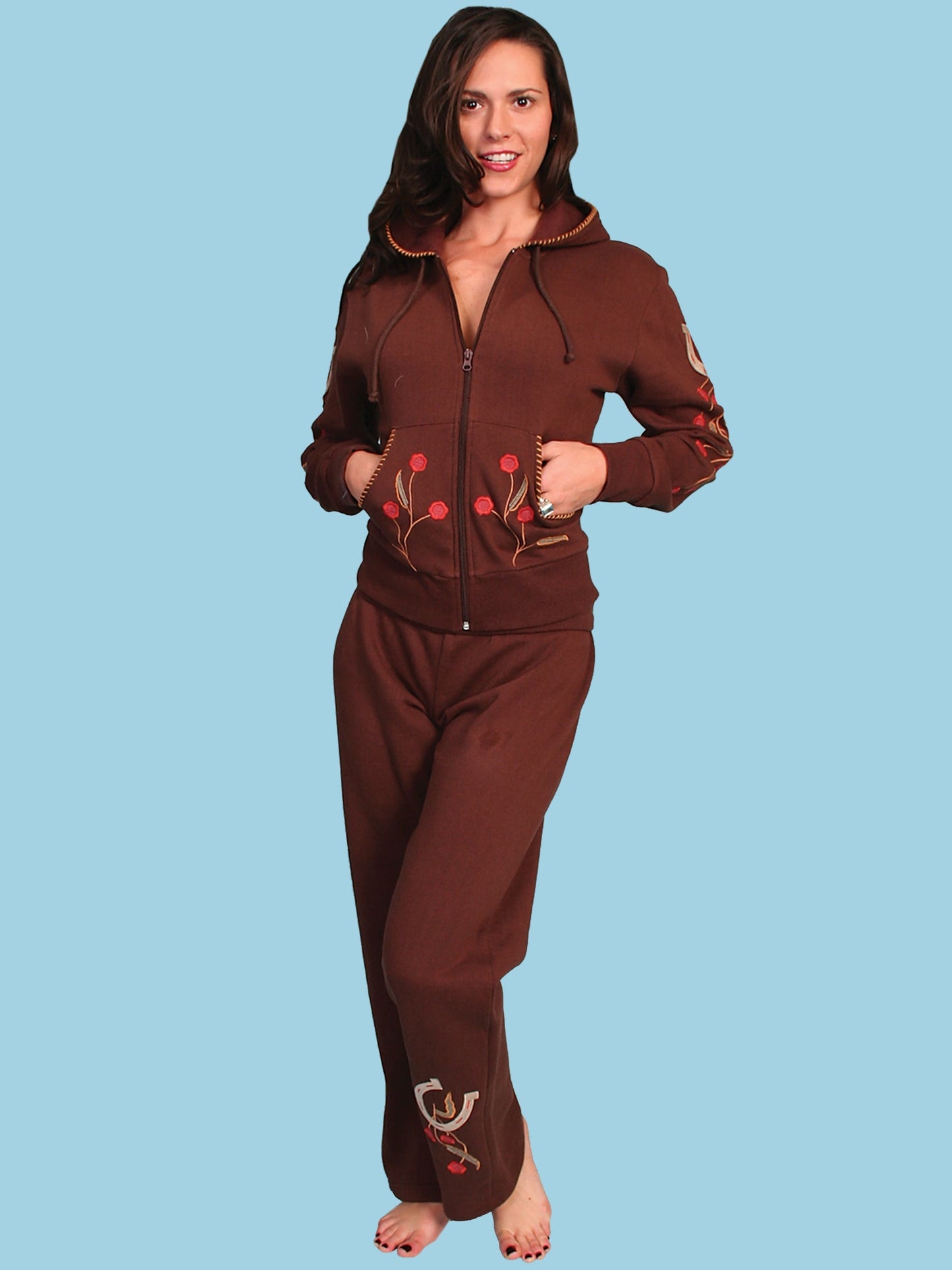 Horseshoe & Vine Emb. Bottom - PSW-009B