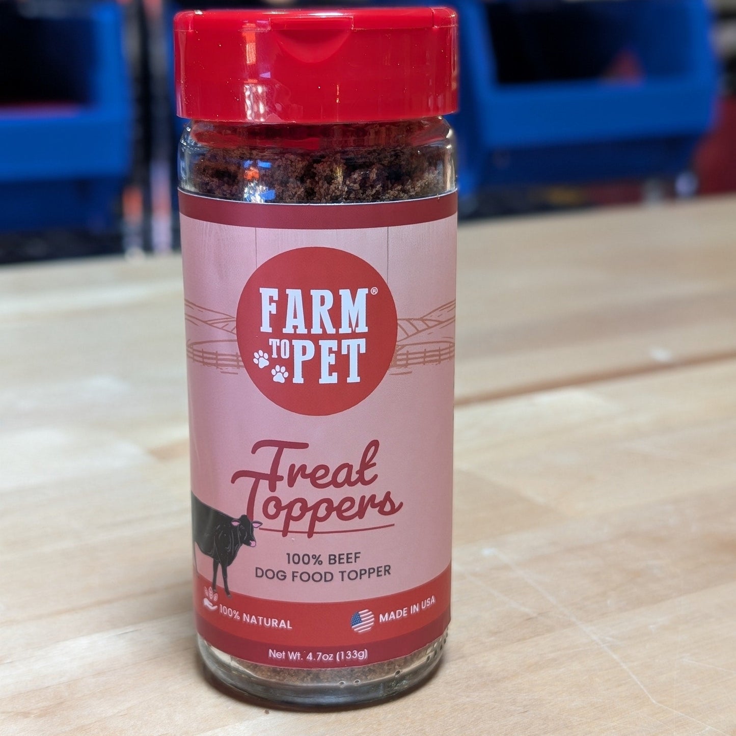 Treat Topper Beef Dog Food Topper