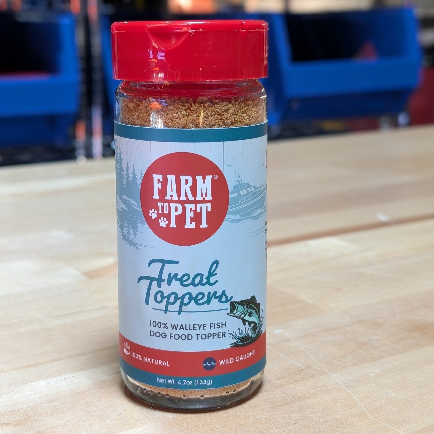 Treat Topper Fish Dog Food Topper