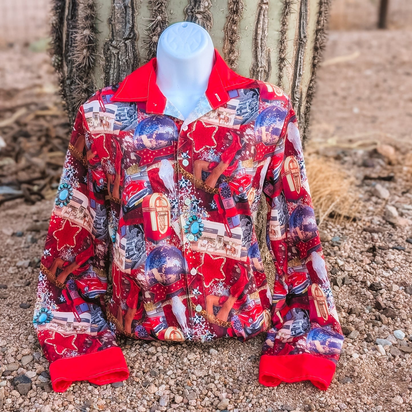 *LAST CHANCE* Jackpot Junkie Button Down