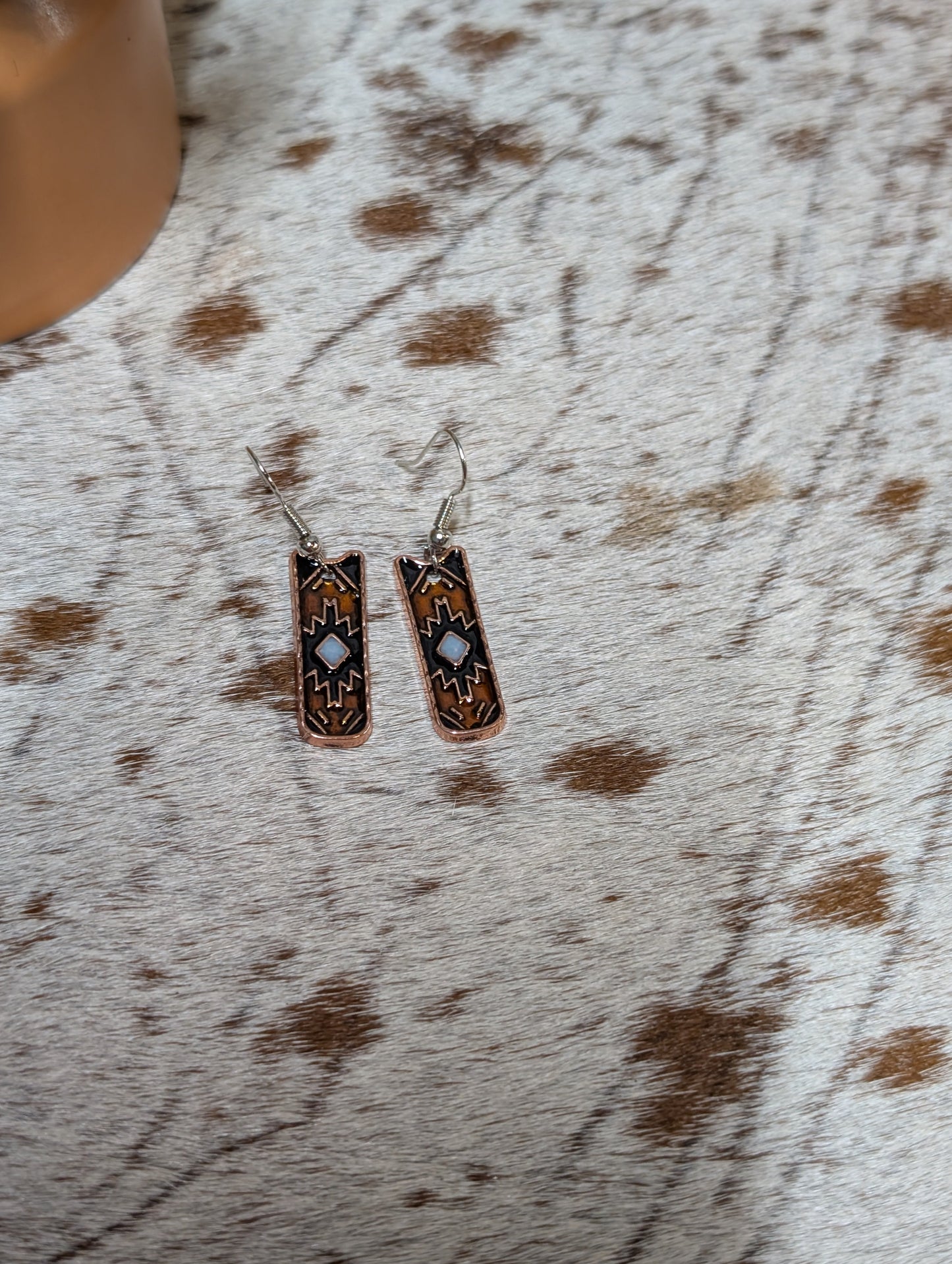 Western Aztec Fashion Earrings