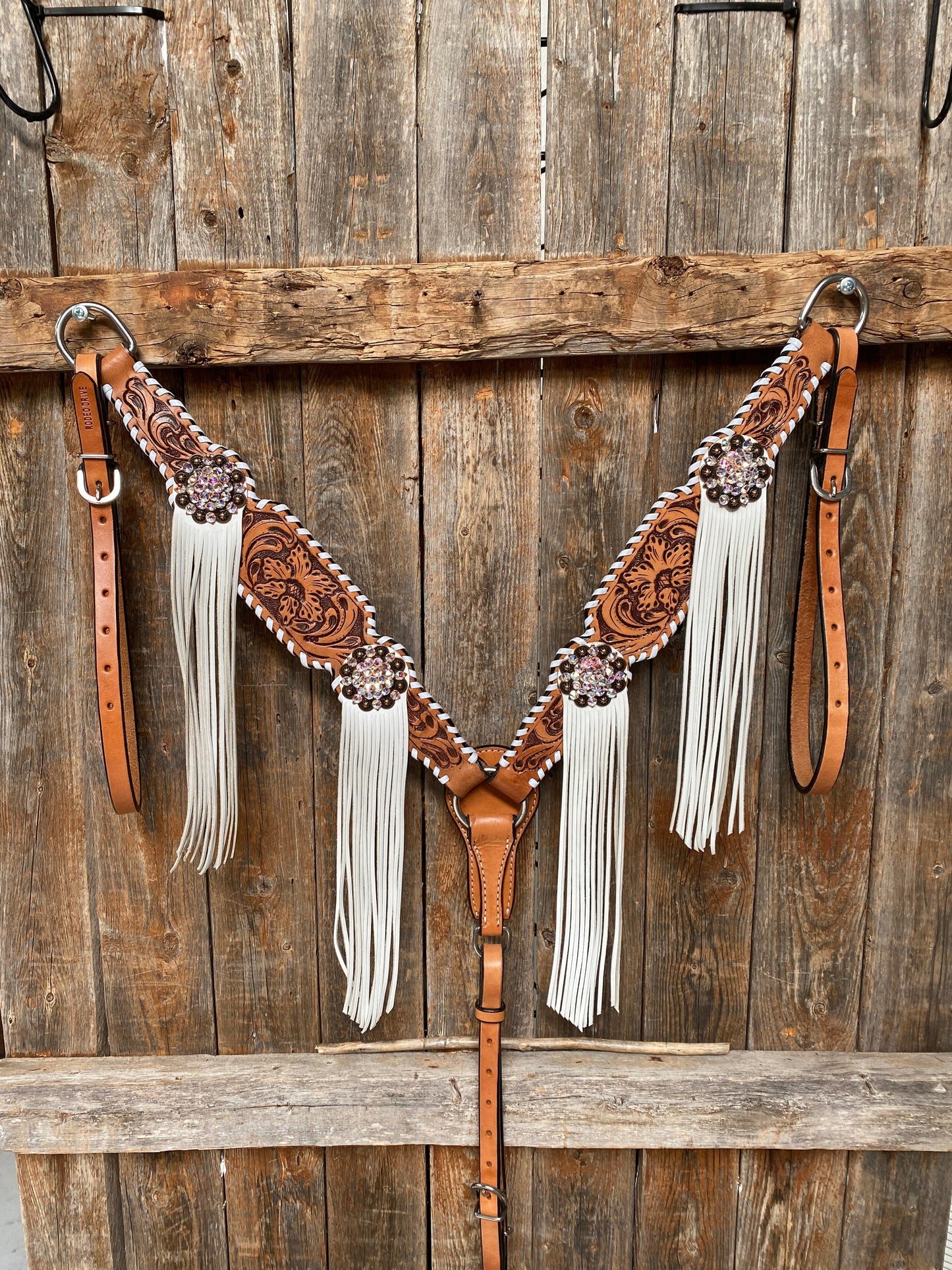 Whipstitch AB Browband/One Ear Tack Set with Wither Strap  #BBBC458
