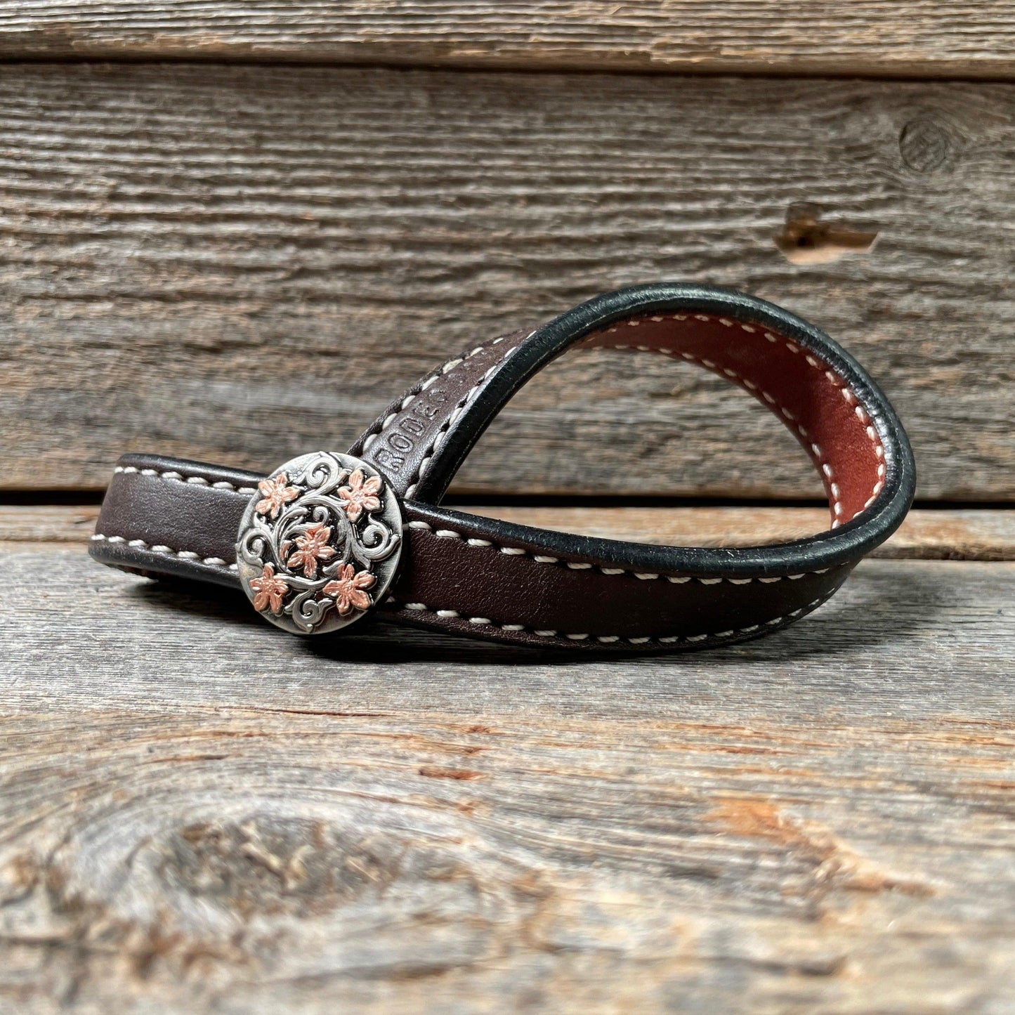 Western Dark Oil Rustic Tie Down Keepers