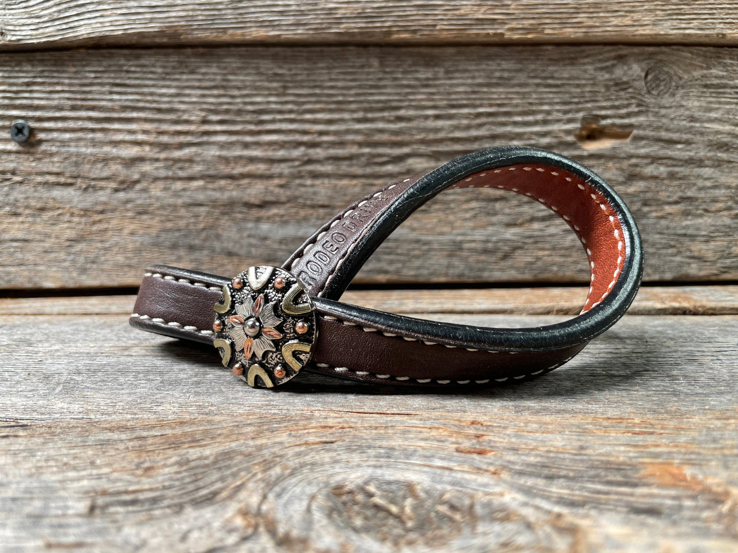 Western Dark Oil Rustic Tie Down Keepers