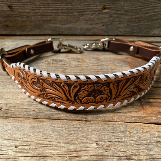 Light Oil Whipstitch Wither Strap #WSWH