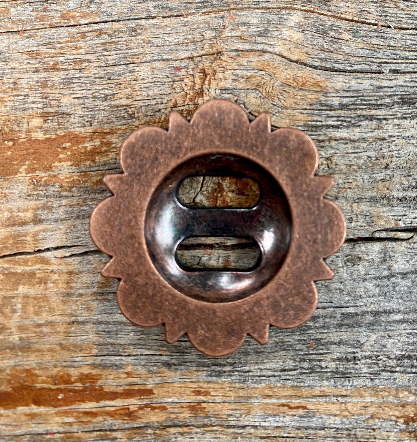Copper Berry Slotted Concho 1.5" W172CL
