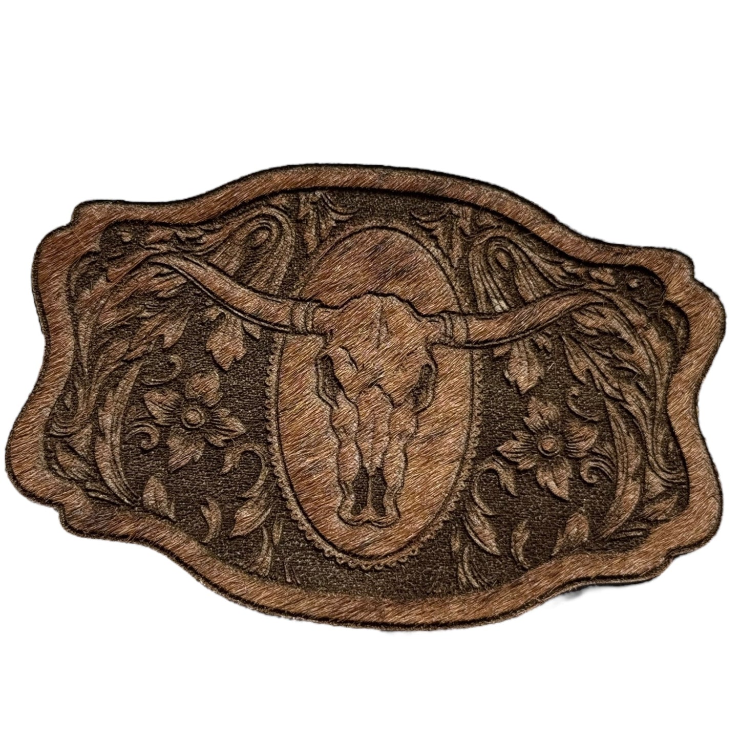 Collective- Tooled Belt Buckle