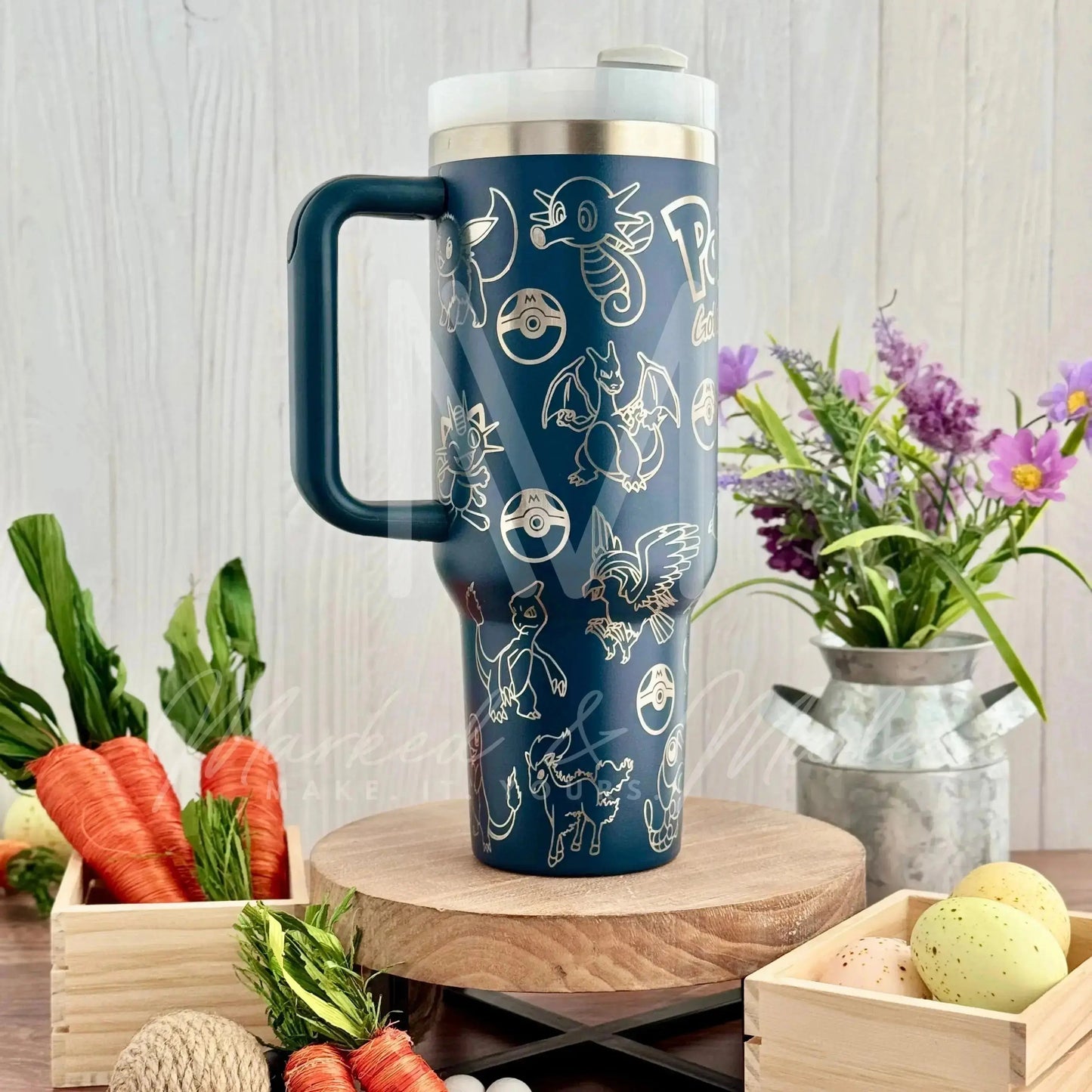 Pokemon Engraved Tumbler | 40oz