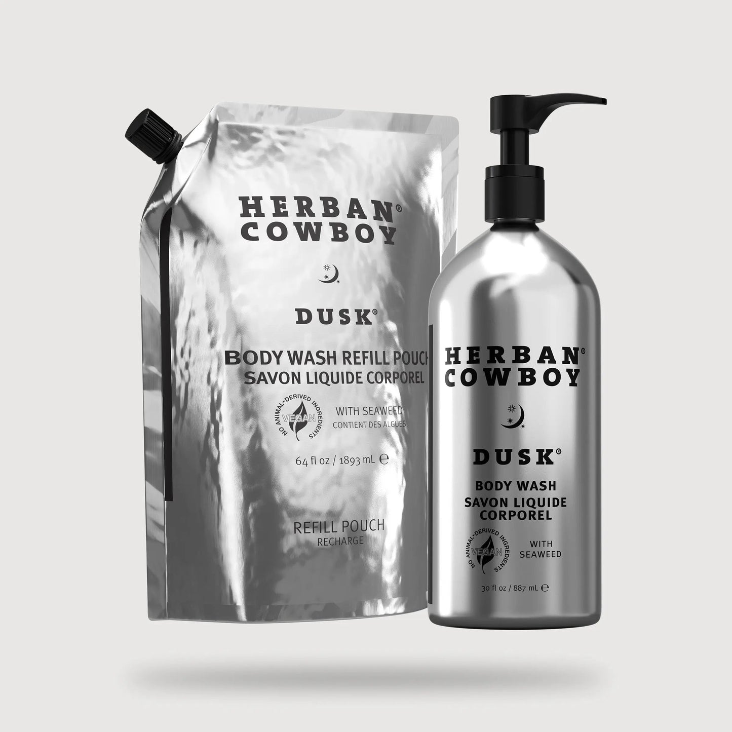 Body Wash Pump & Pouch