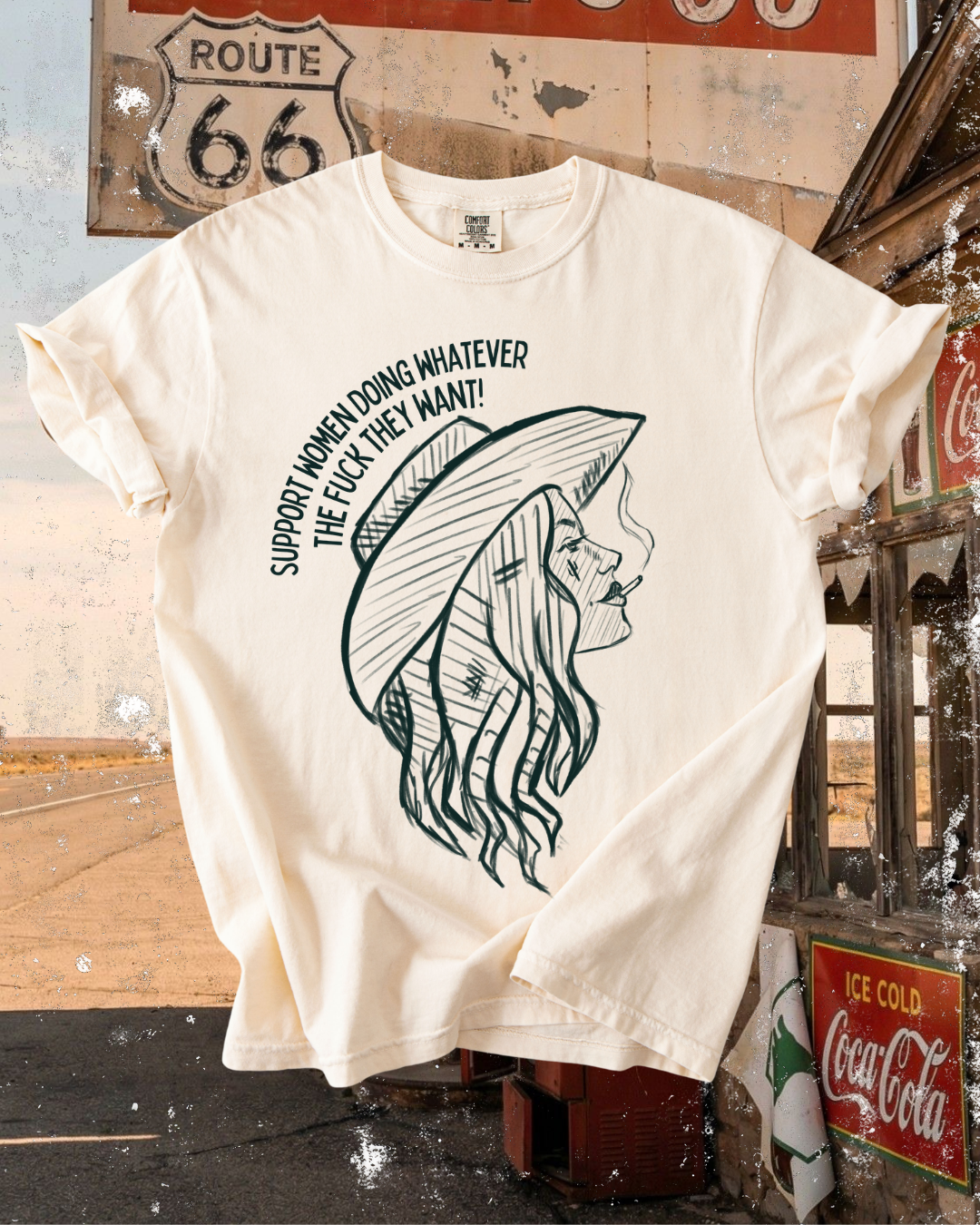 Support women tee