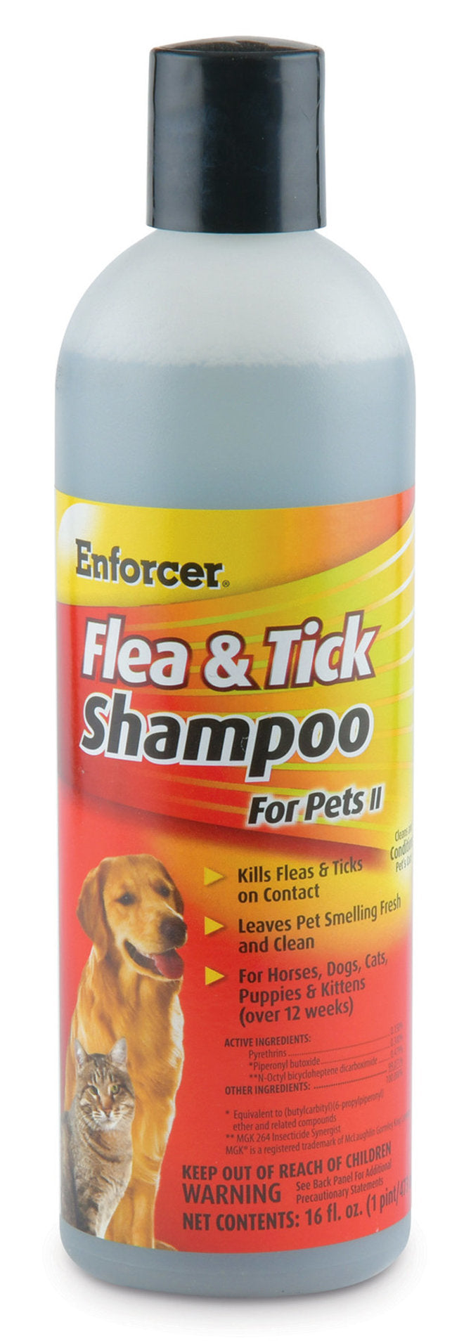 Enforcer Flea & Tick Shampoo - 16 FL OZ
