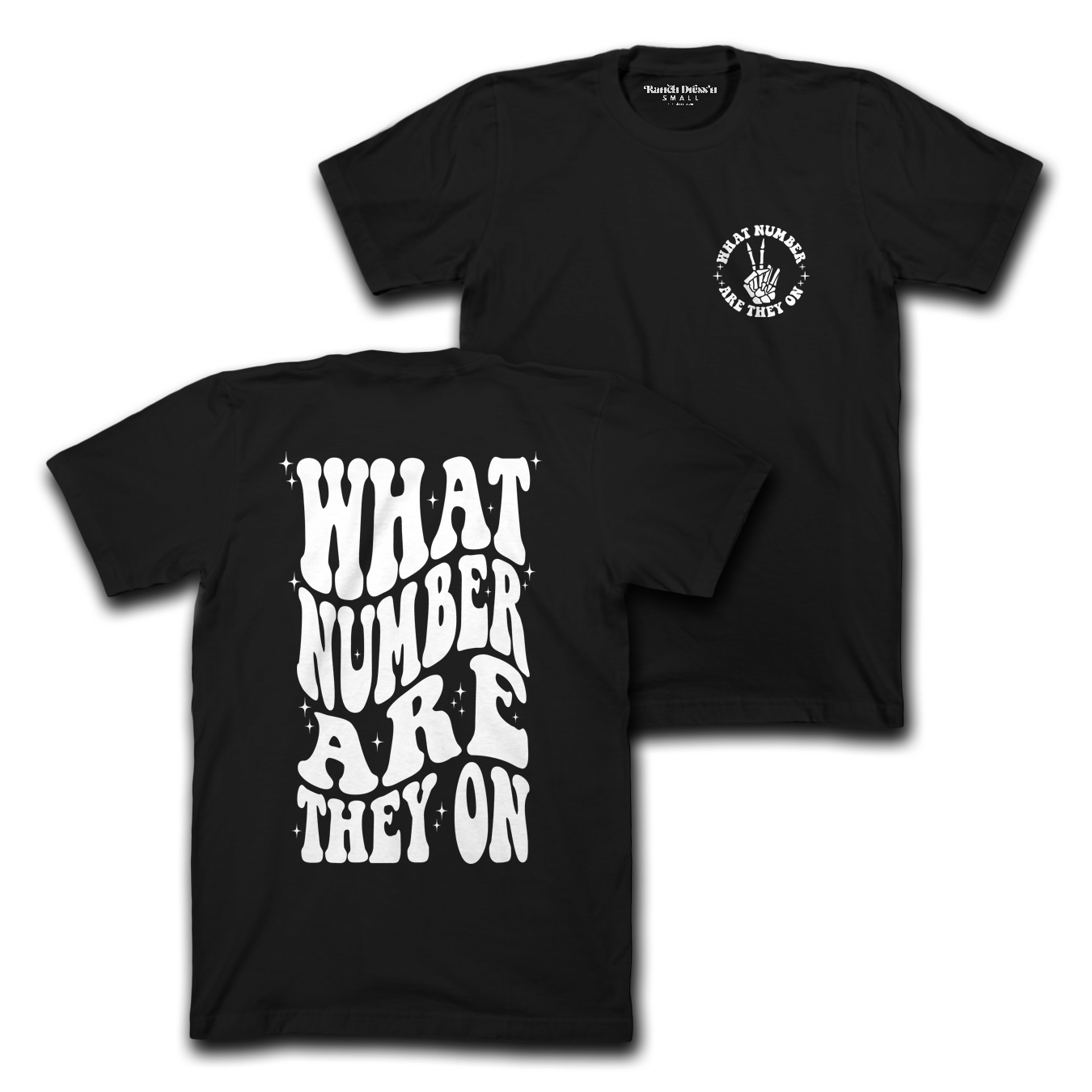 WHAT NUMBER ARE THEY ON | TEE
