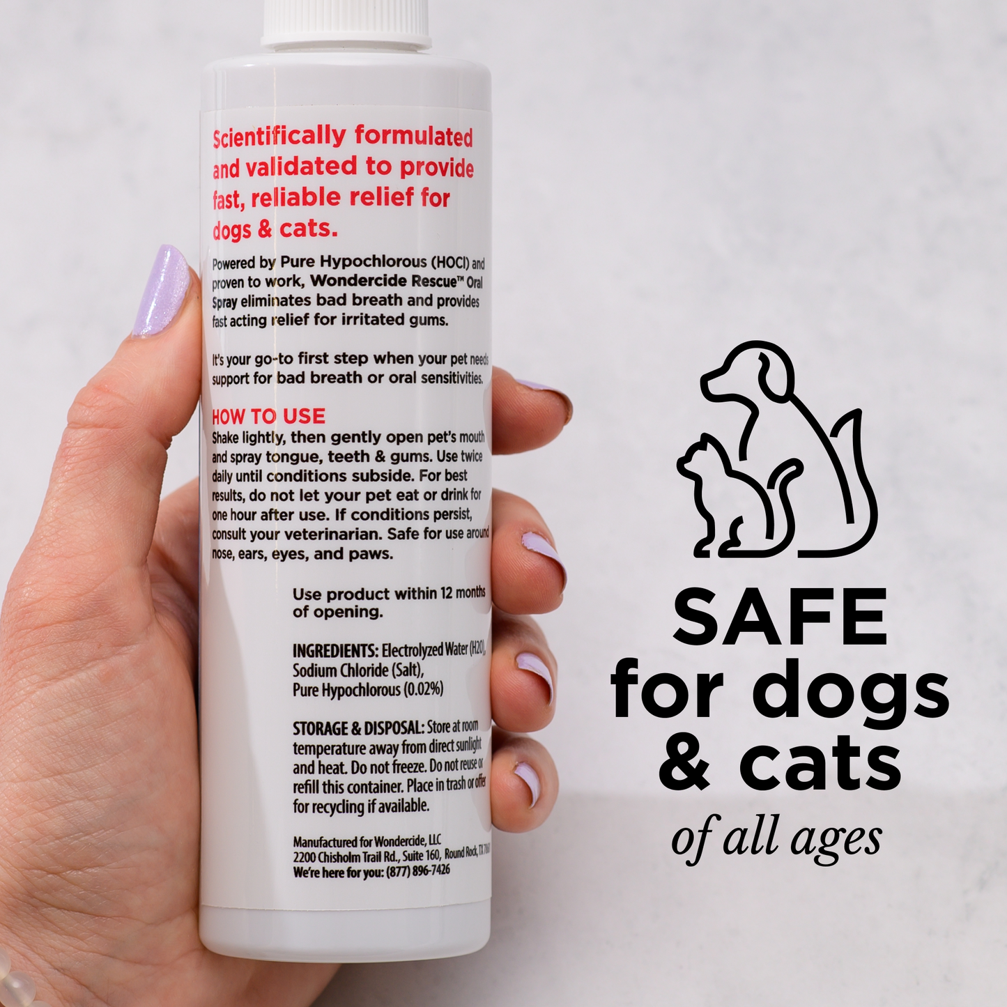 RESCUE™ Oral Spray for Dogs & Cats