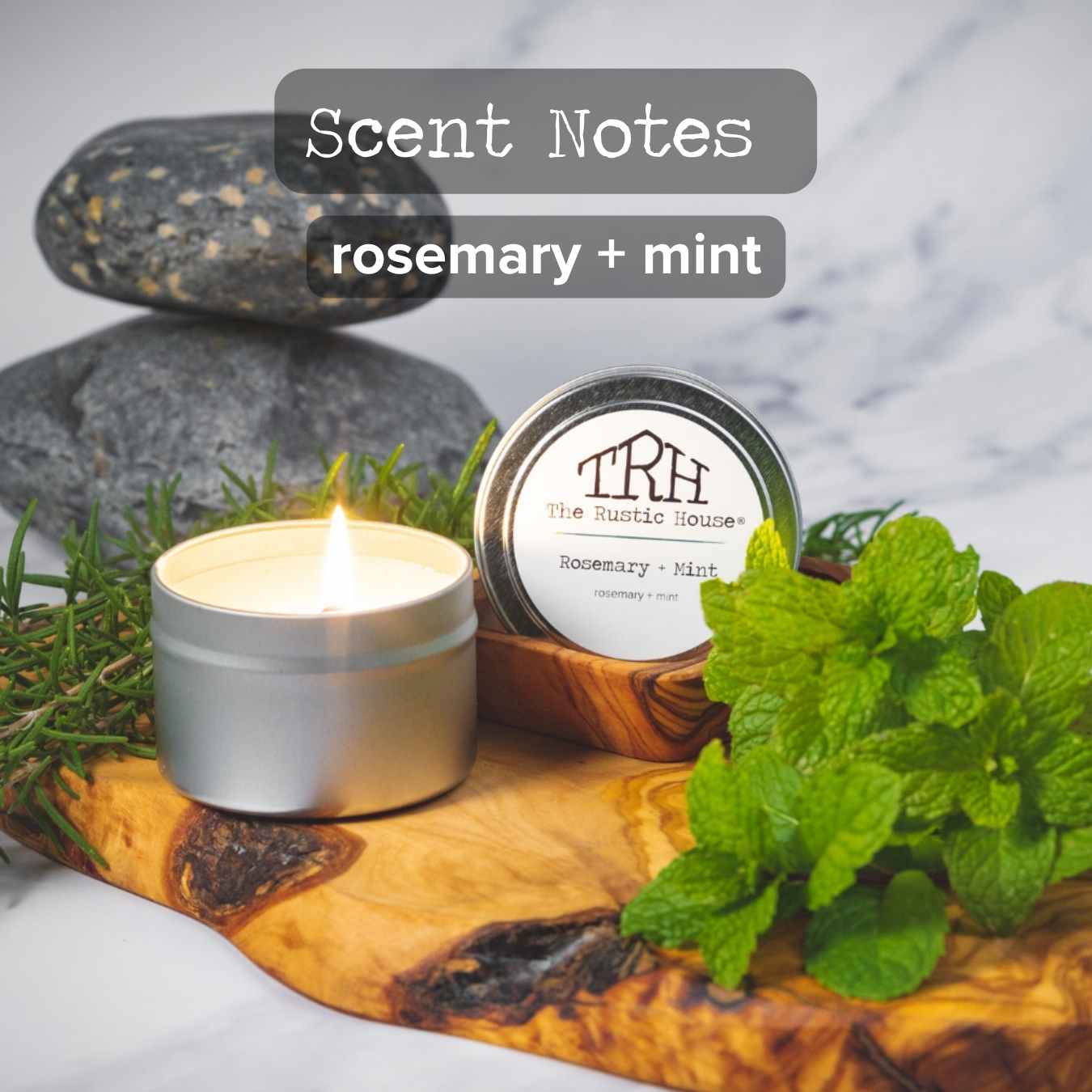 Rosemary + Mint Travel Tin