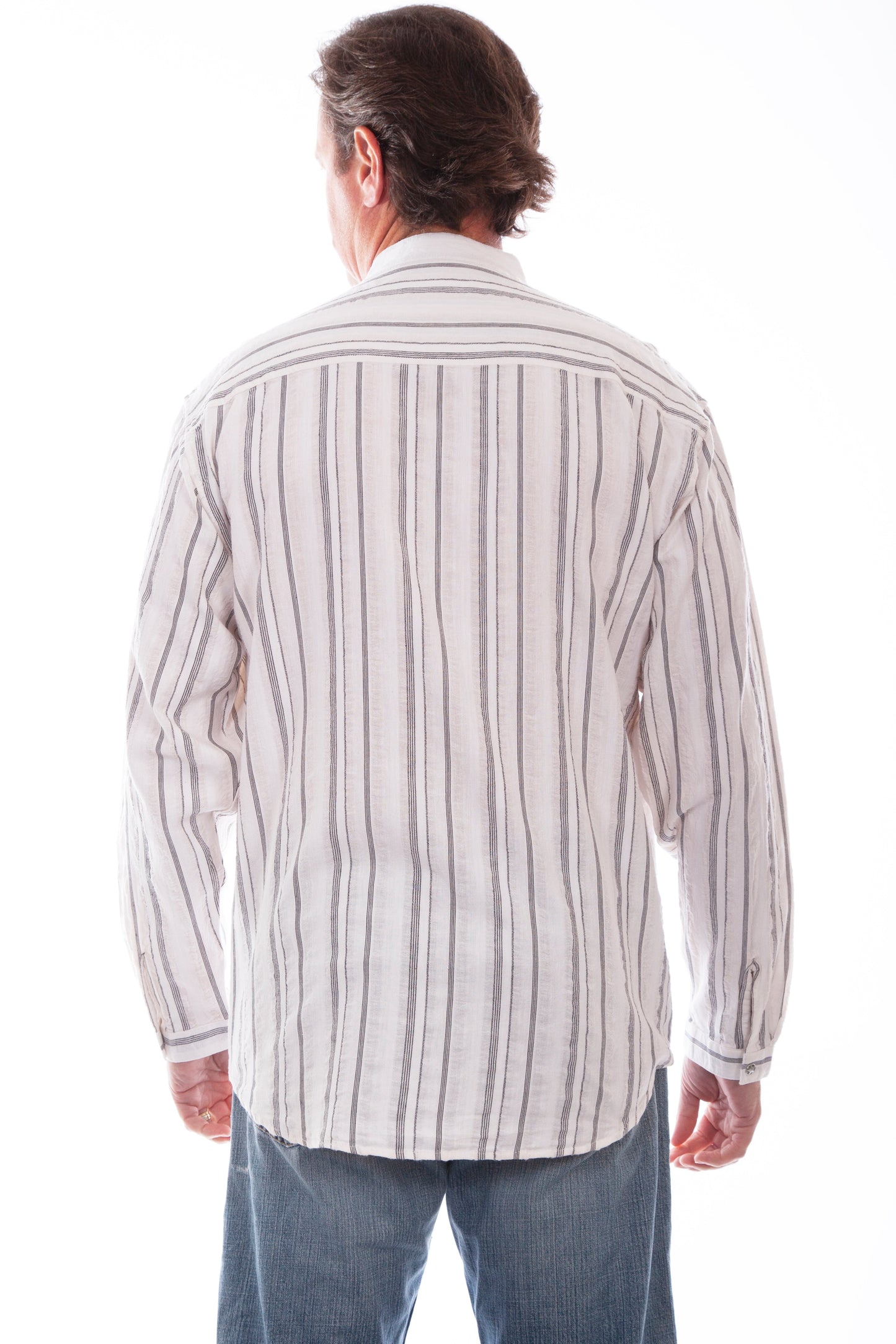 Dobby Stripe Shirt - RW025