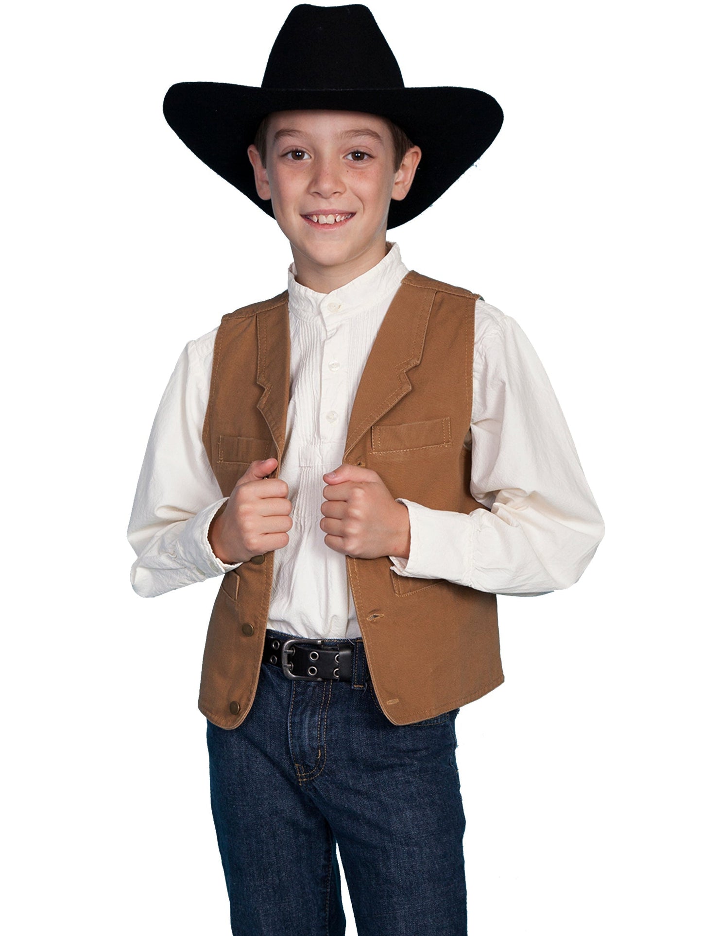 Kids Canvas Vest - RW041K