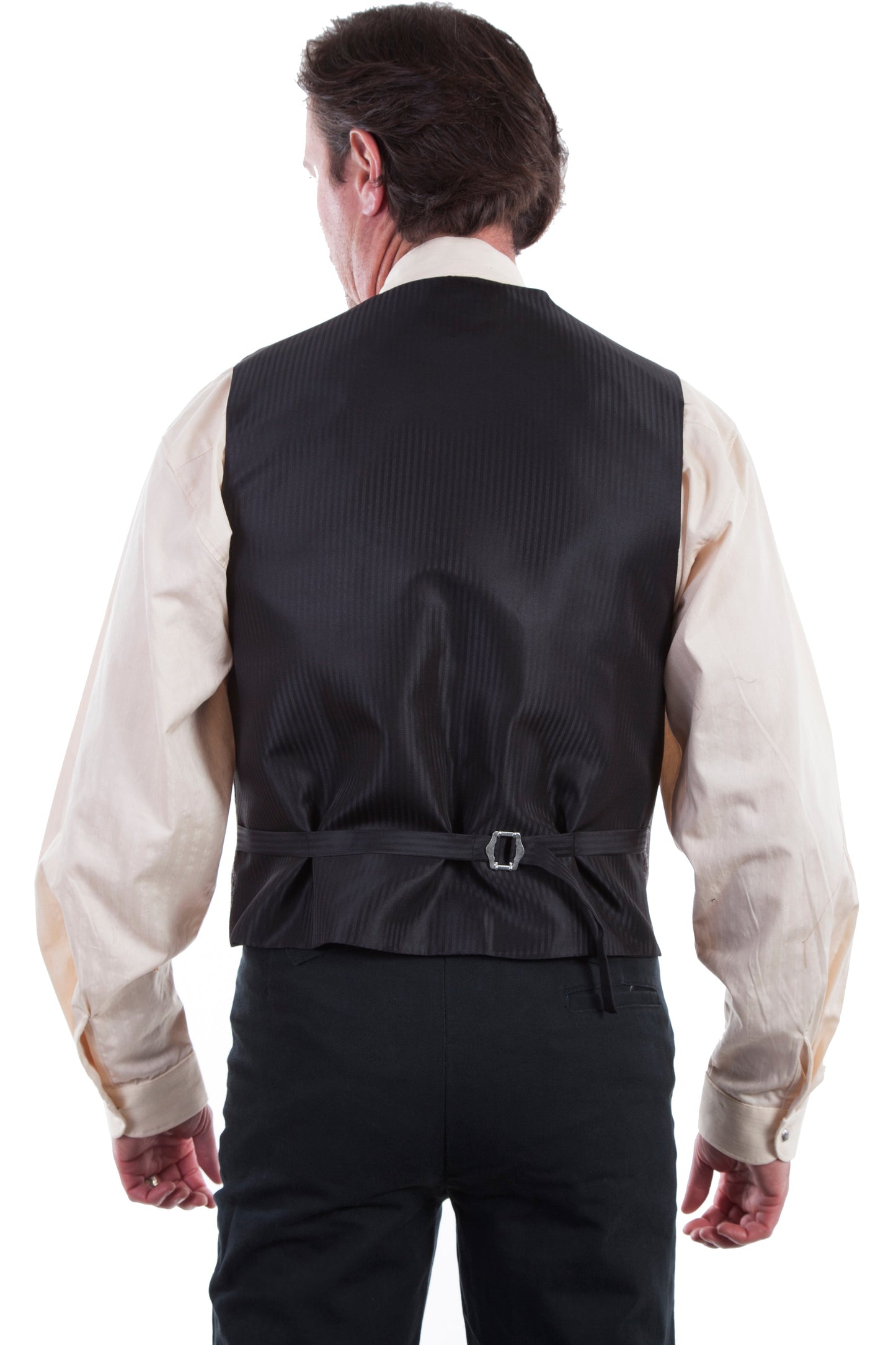 No Lapel Paisley Vest - RW093N