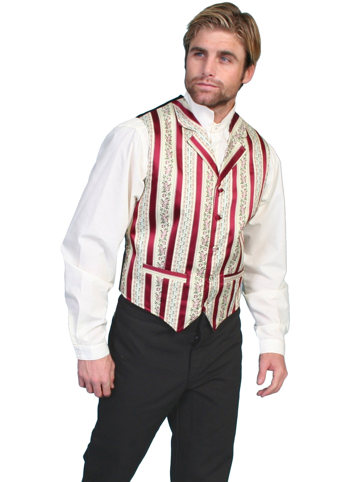 Wallpaper Stripe Vest - RW168X