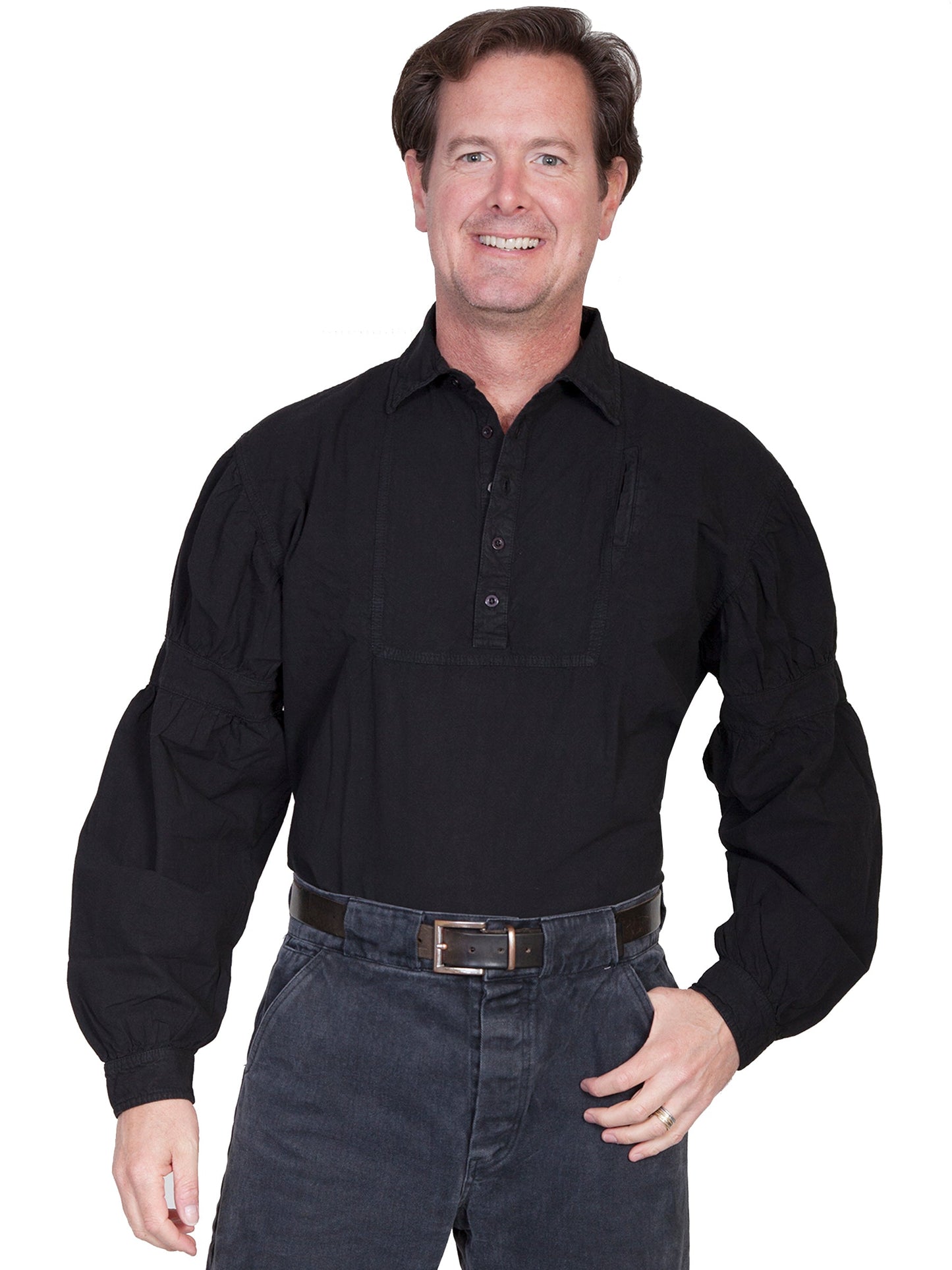Side Pocket Cotton Shirt - RW229X