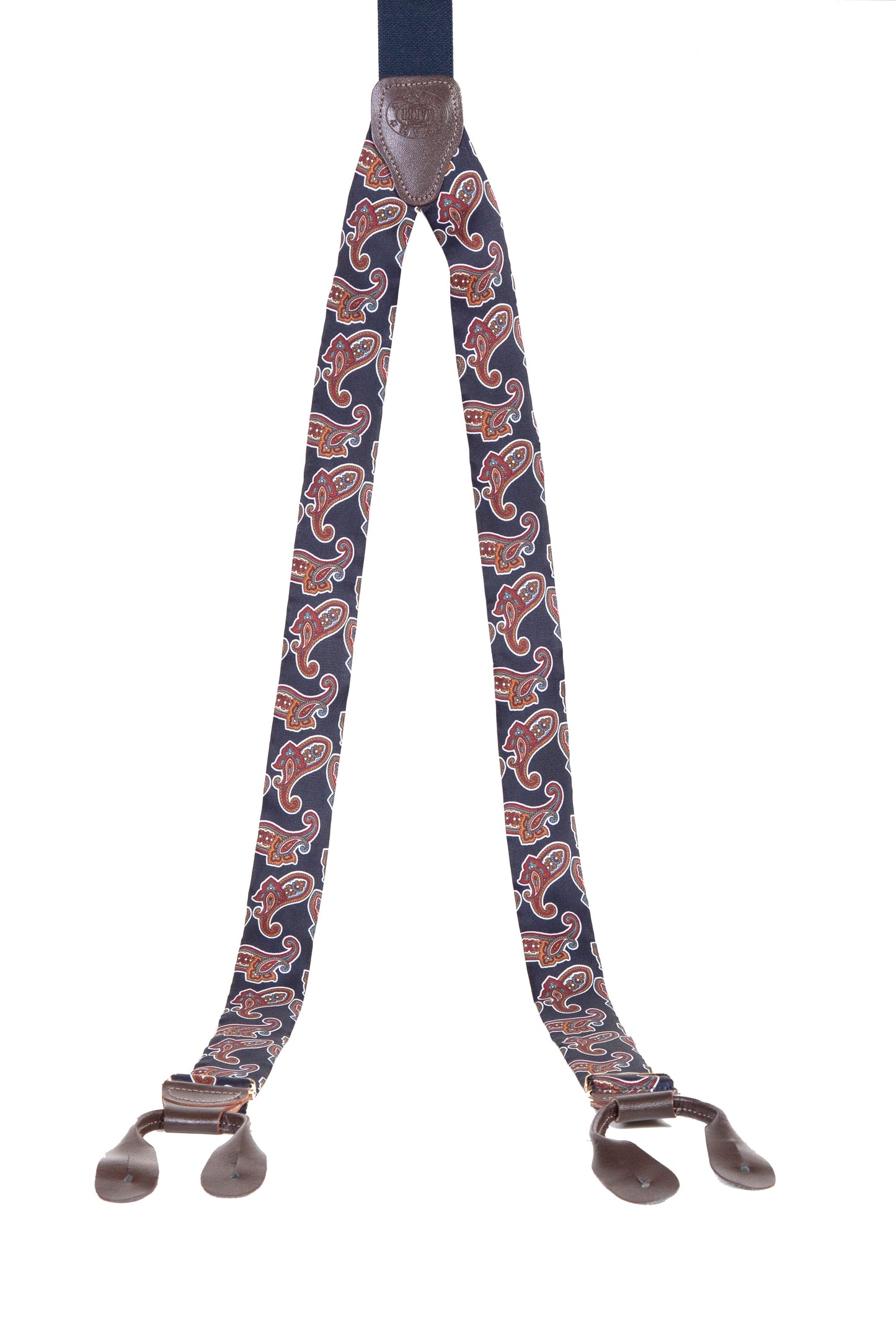 Ladies Silk Paisley Suspenders - RW525SP