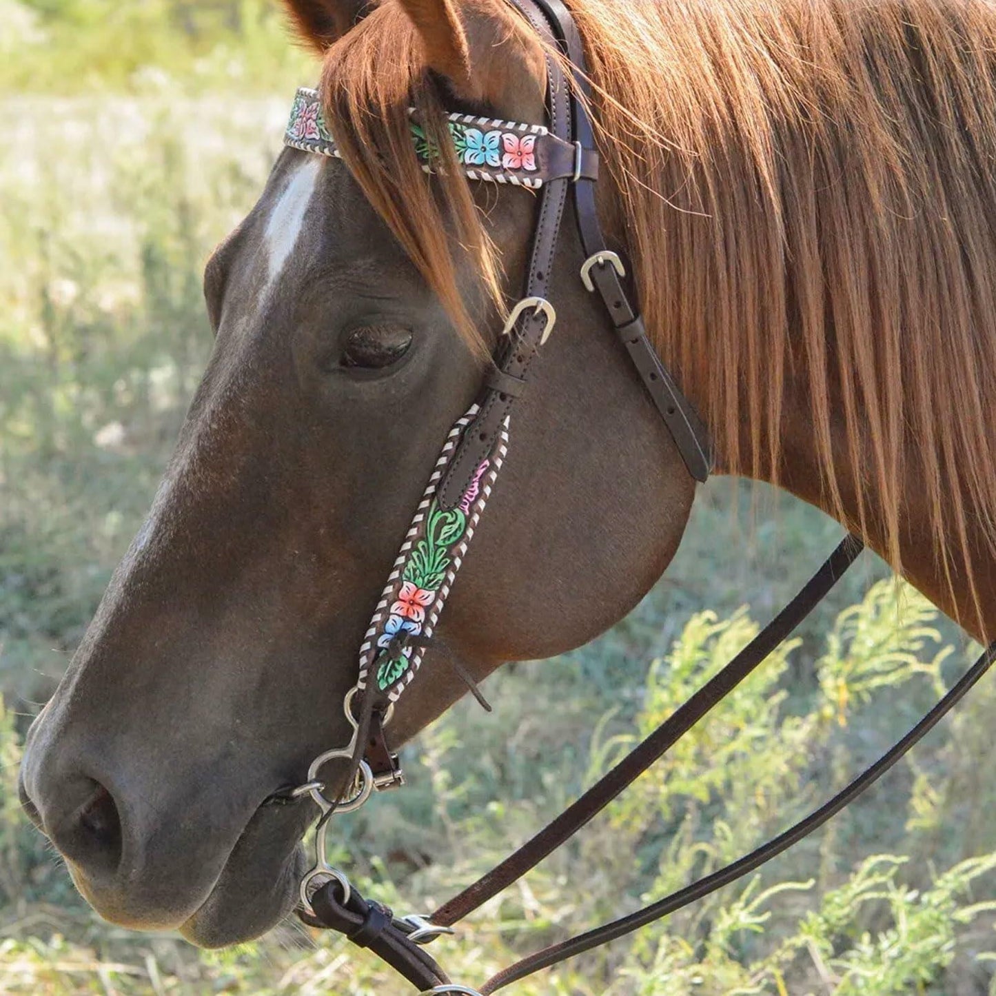 Reinsman Circle Y Stage B Junior Cow Horse Bit (348) – Sweet Iron, 3-Piece Twisted Mouth