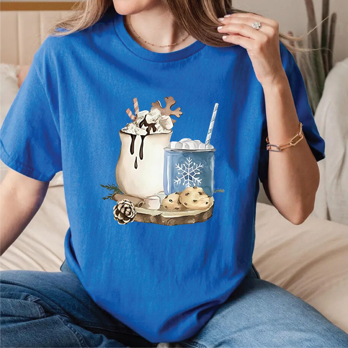 Hot Chocolate And Cookies Tees