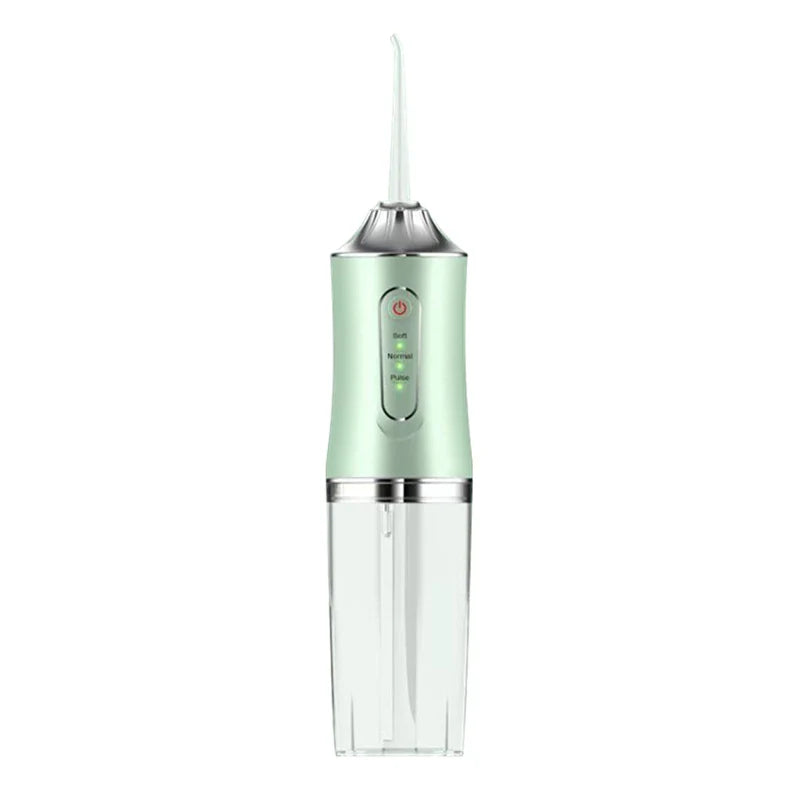1 PCS Portable Water Floss USB Rechargeable Oral Irrigator 220ML Electric Tooth Cleaning Device 3 Modes Waterproof Irrigator
