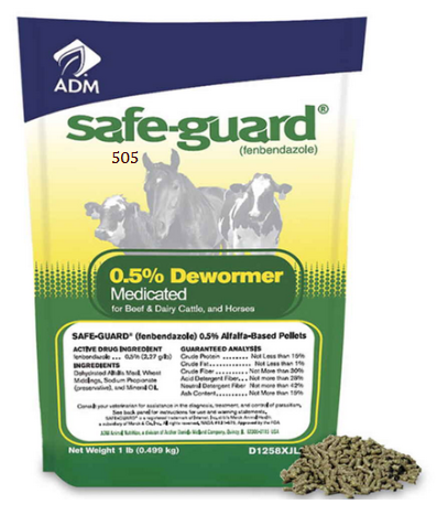 Safe-Guard: Safeguard .5% Pellets - 1 LB