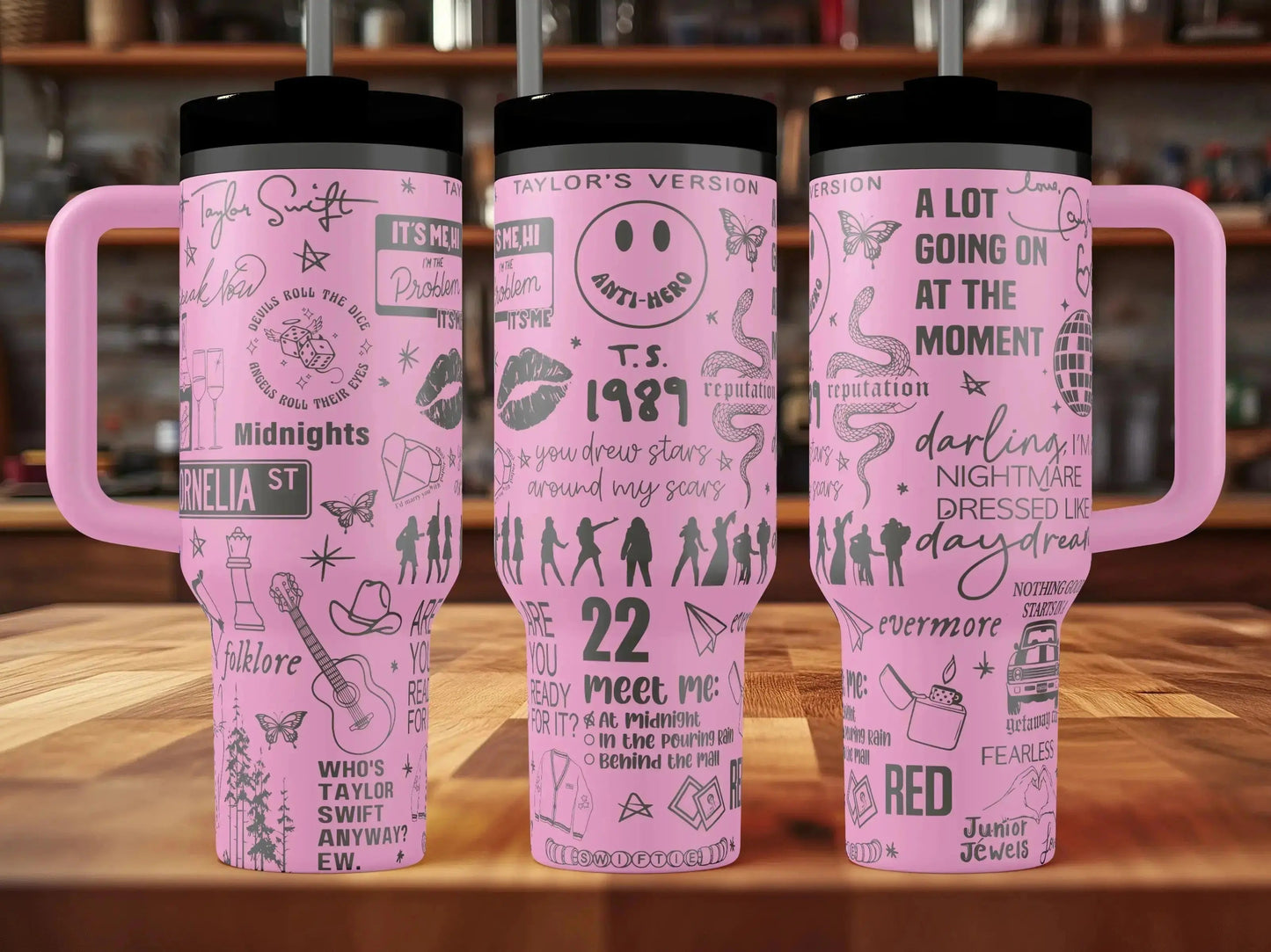 SWIFTIE Taylor Swift Engraved Tumbler | Genuine Stanley
