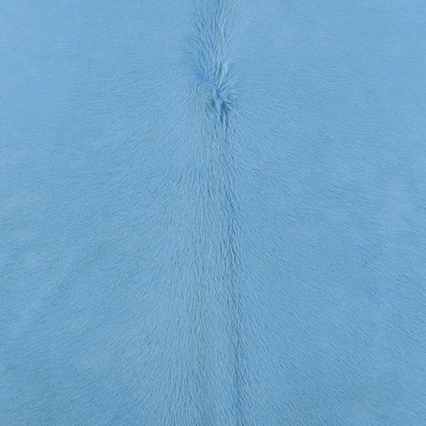 Sea Blue Dyed Cowhide Rug