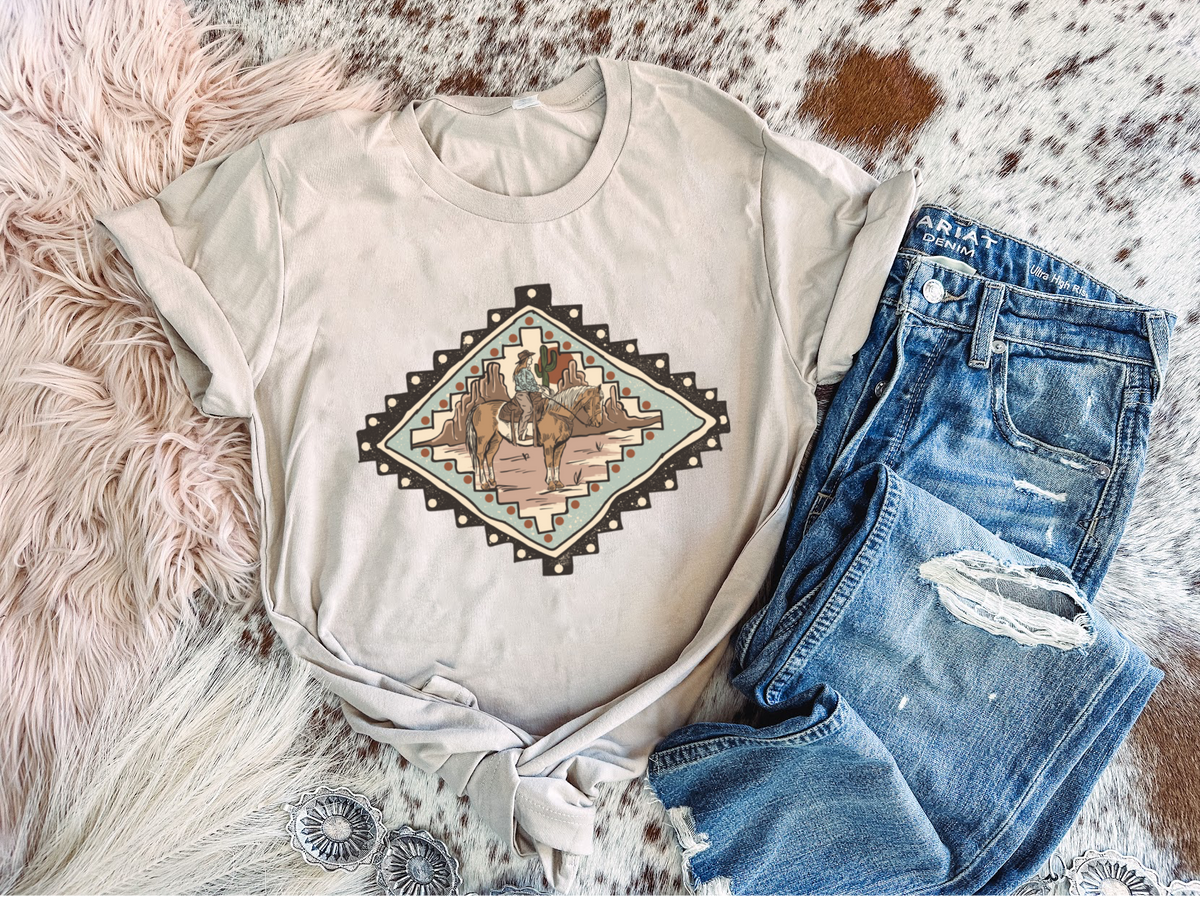 Cowgirl - Graphic Top