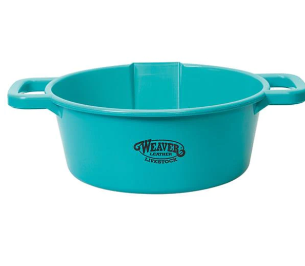 Large Round Feed Pan - Teal