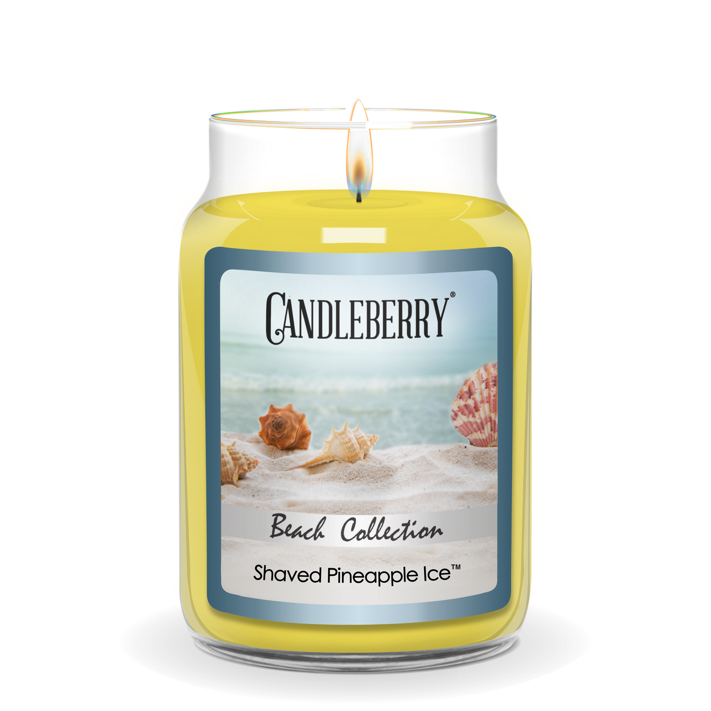 Beach Collection - Shaved Pineapple Ice™, Large Jar Candle (Collective)