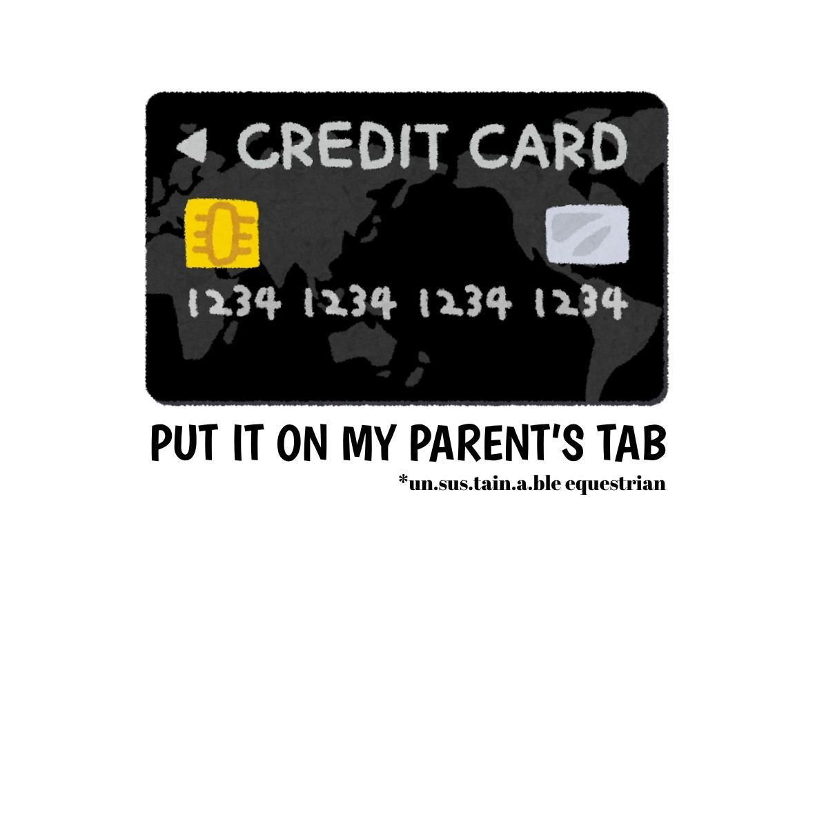 Die Cut Vinyl Stickers - 3x3 - Parent's Tab
