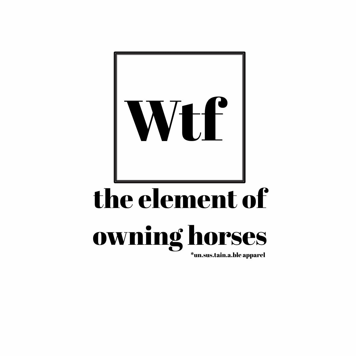 Die Cut Vinyl Stickers - 3x3 - WTF/Element
