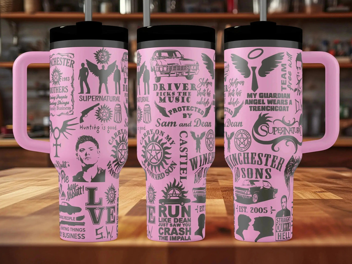 Supernatural Engraved Tumbler | 20oz