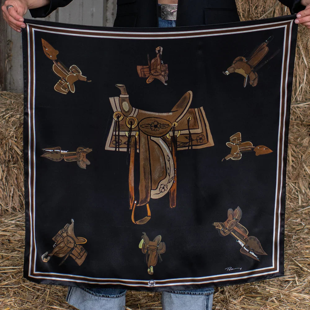 Take A Seat Shorty Scarf - Black