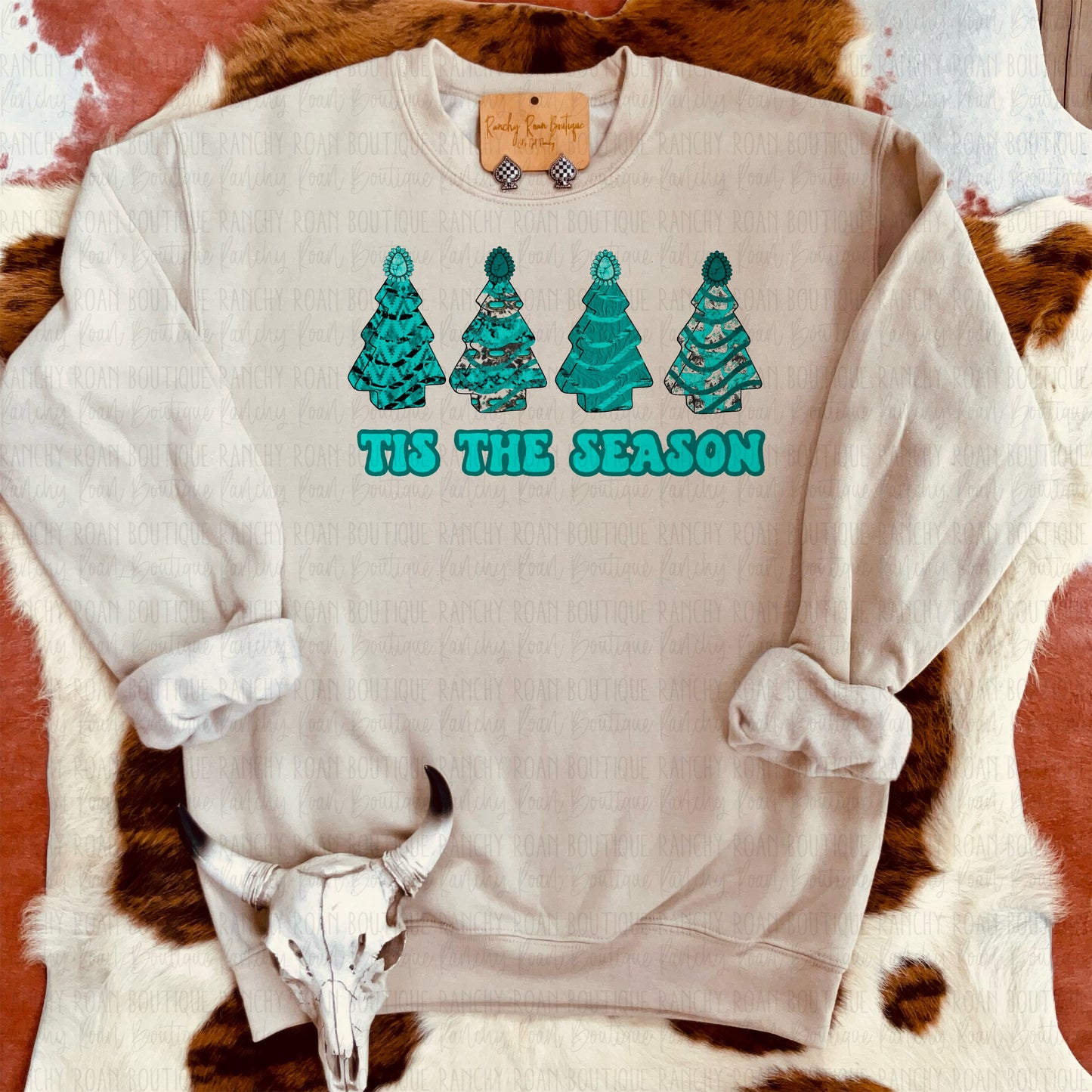 Tis the Season Western Christmas Sweatshirt