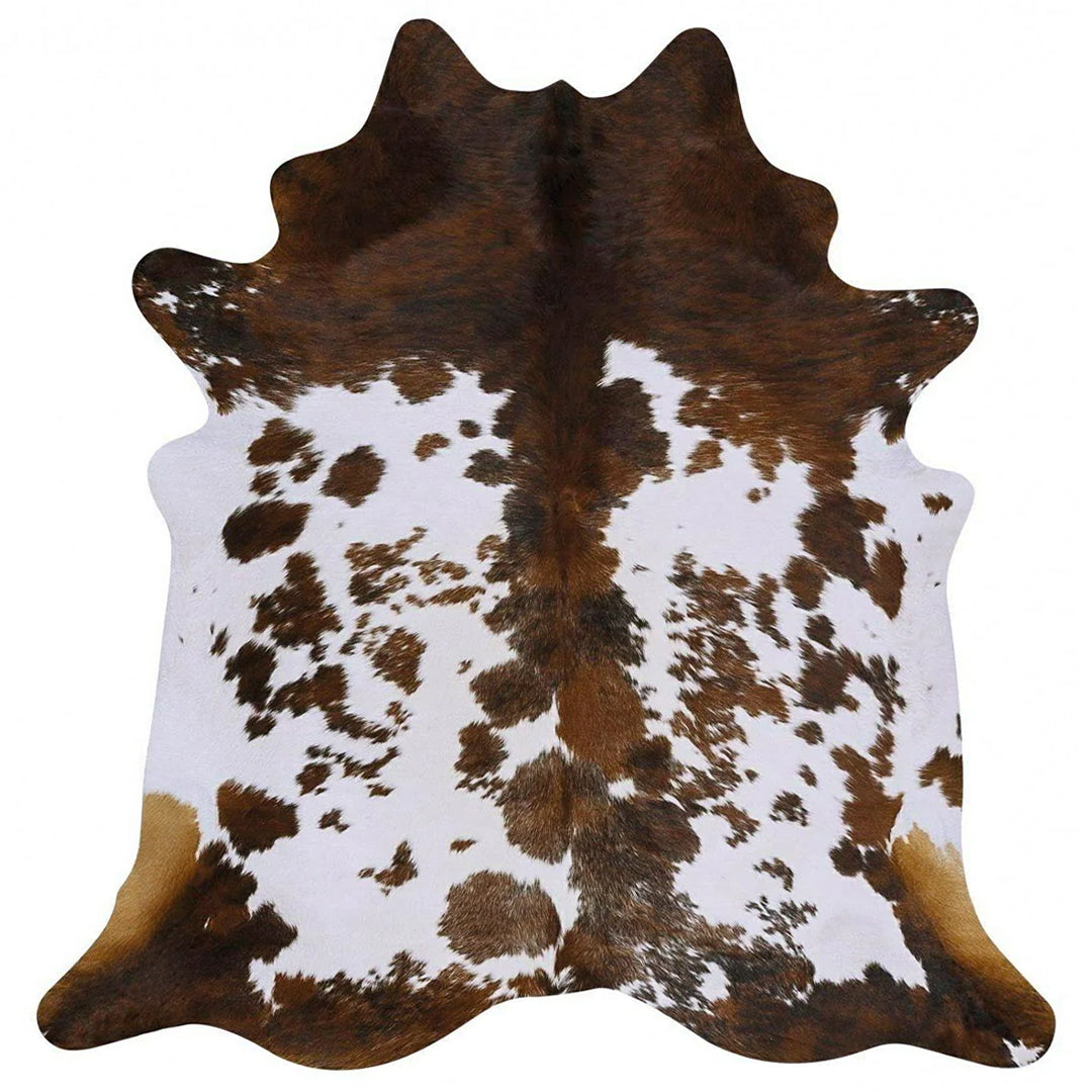 Tricolor Brazilian Cowhide Rug: XL