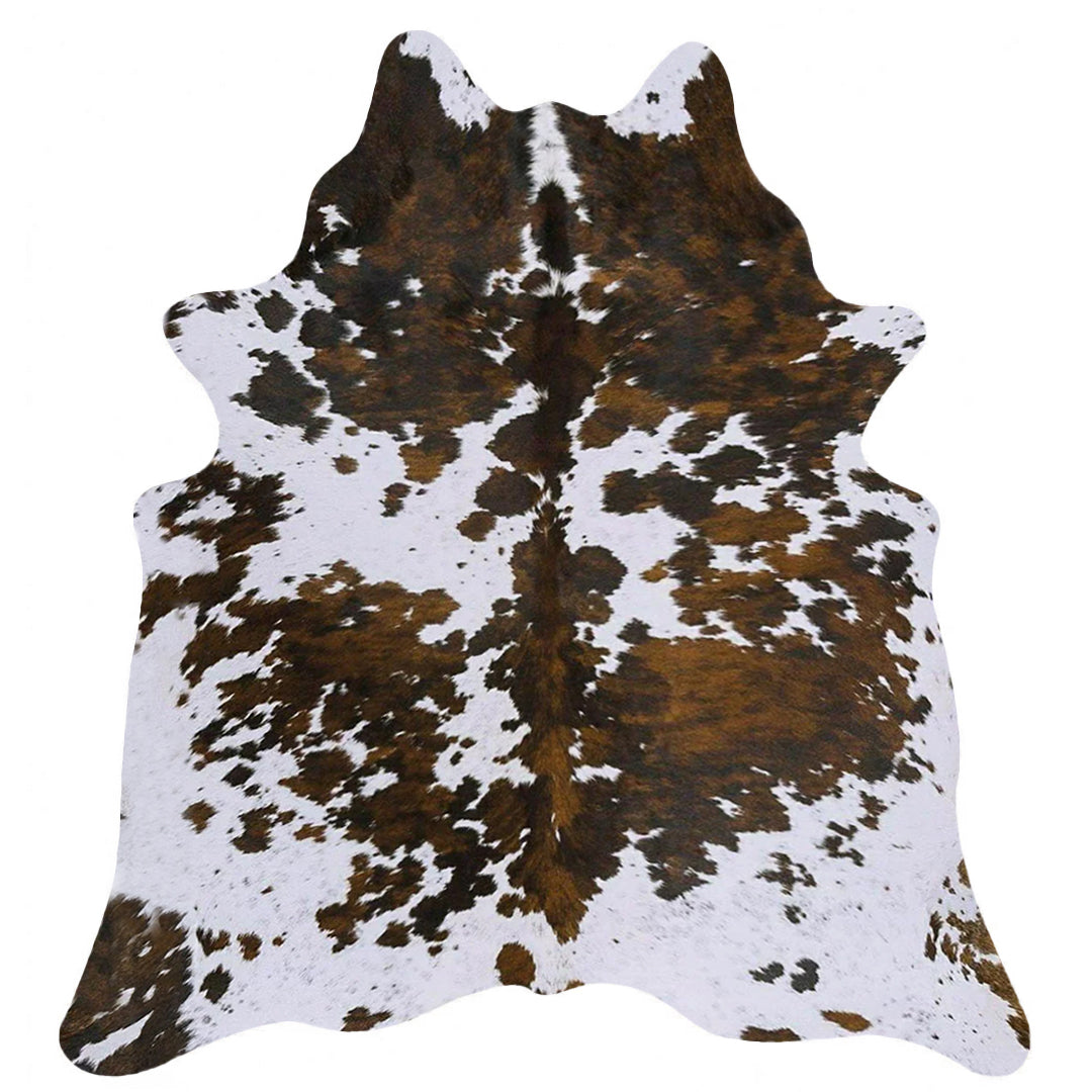 Tricolor Brazilian Cowhide Rug: XL