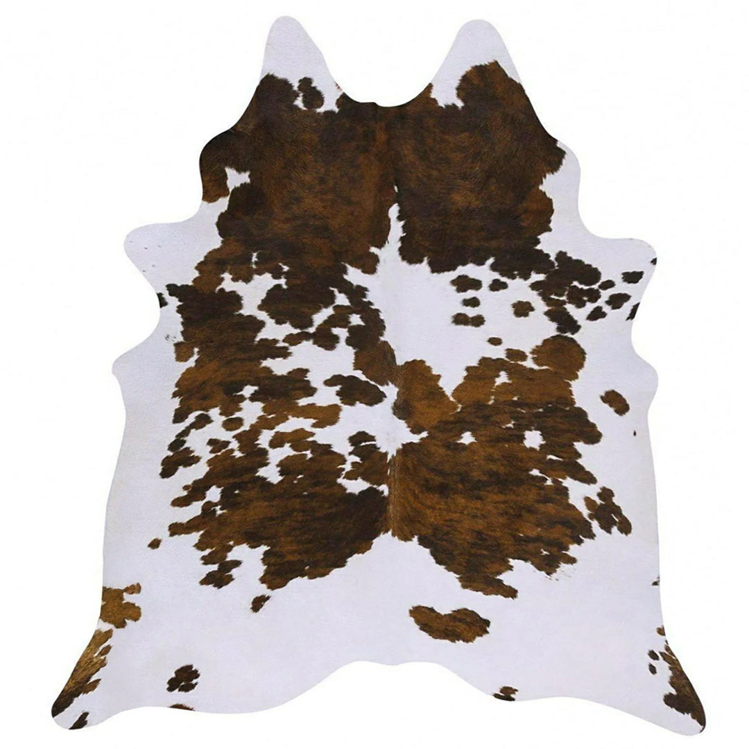 Tricolor Brazilian Cowhide Rug: XL