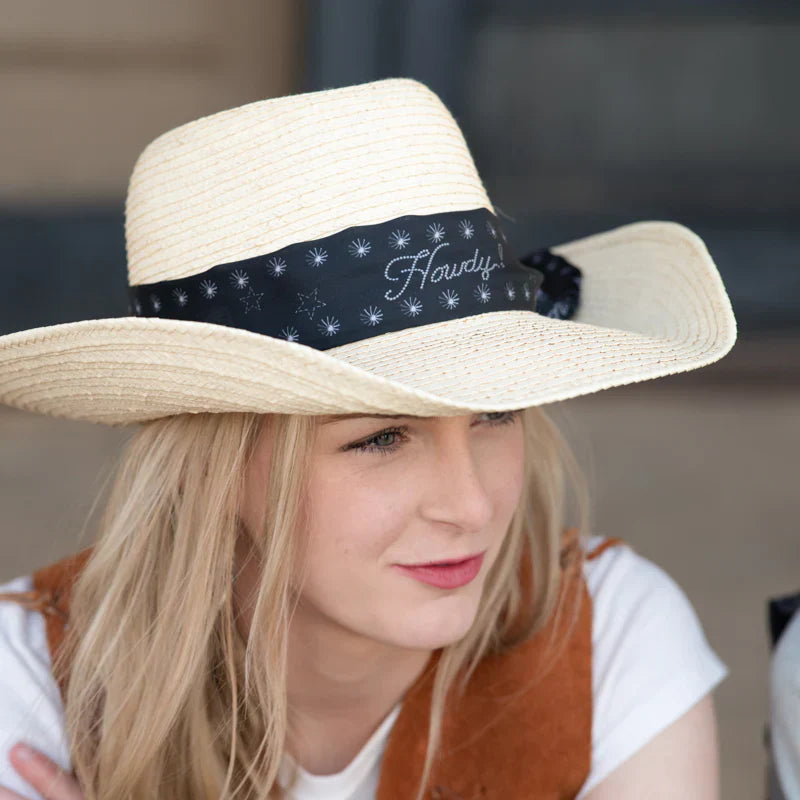 Twilly Howdy Scarf - Black