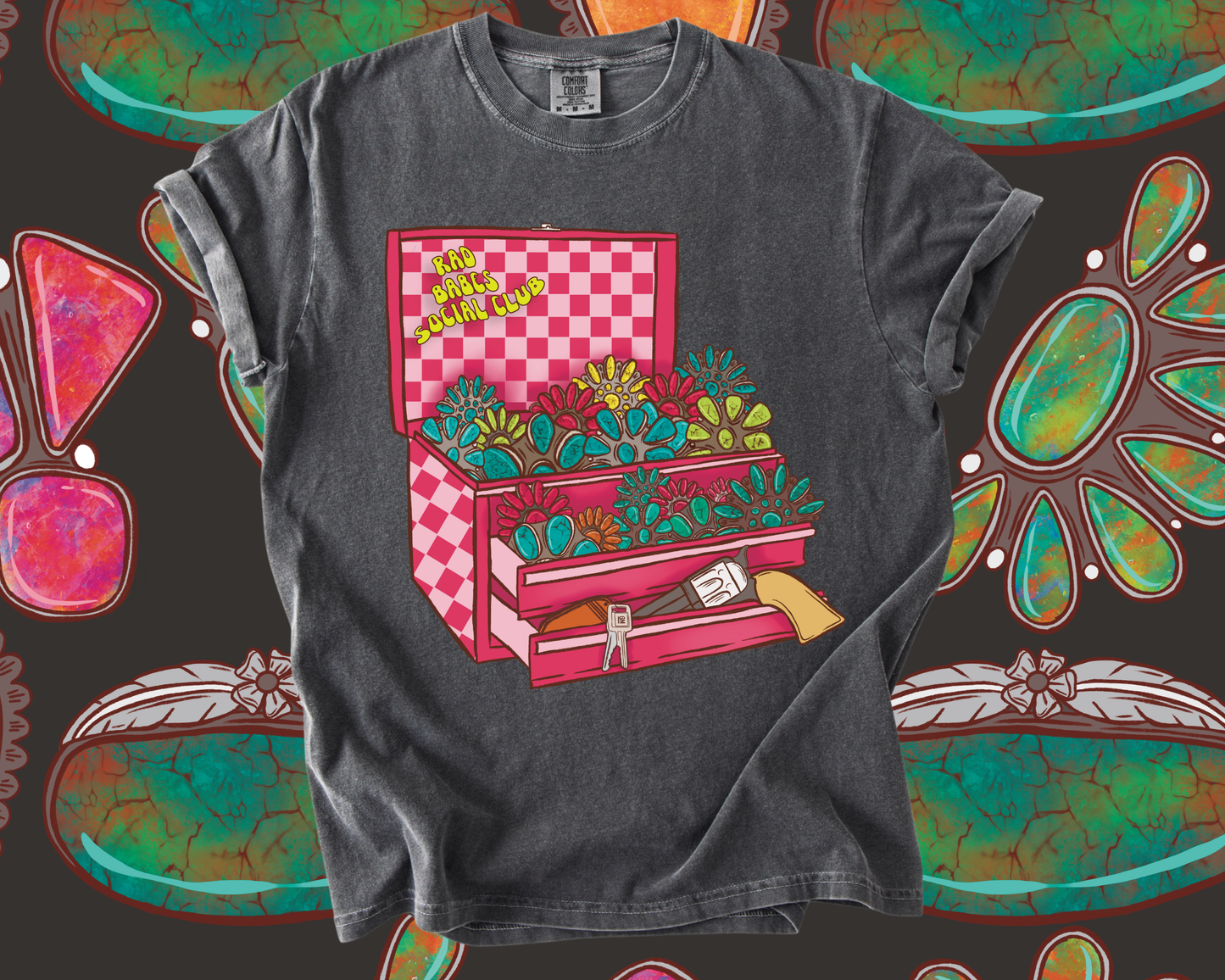 Rad Babes Tool Box tee