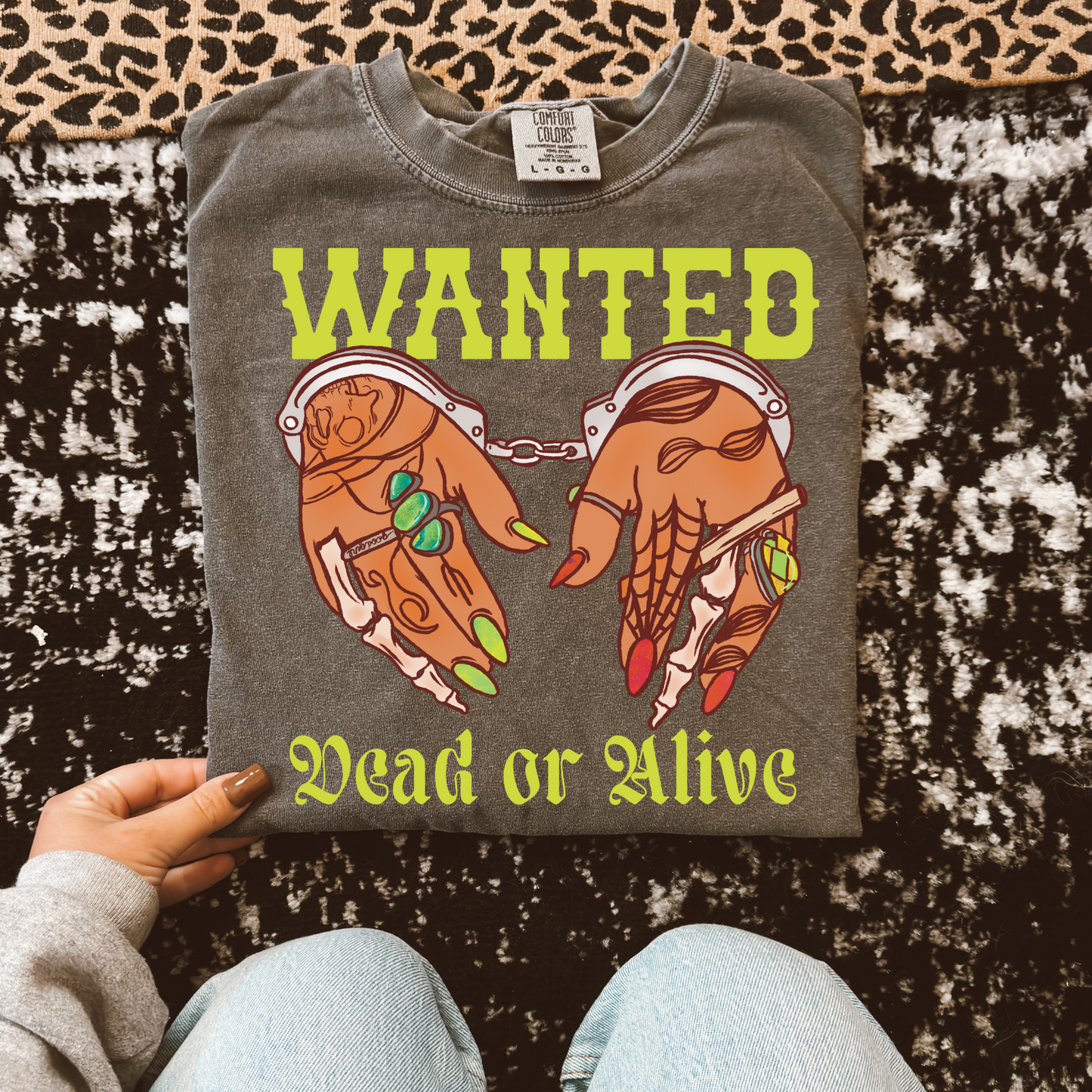 Wanted Dead or Alive Tee