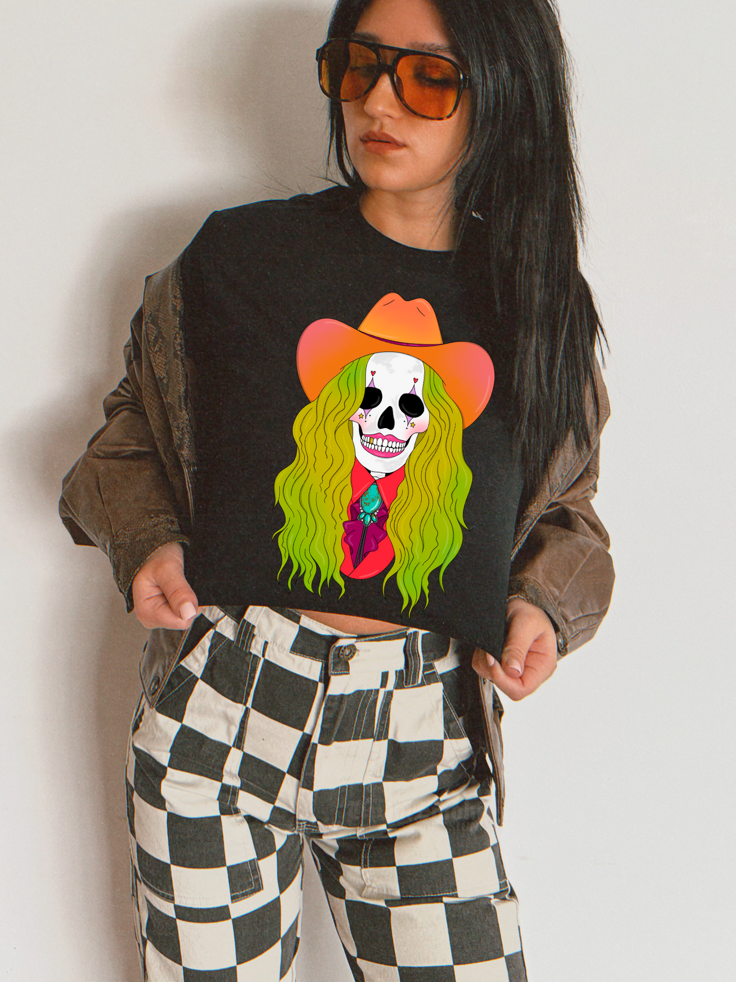 Skelly Rodeo Clown Tee